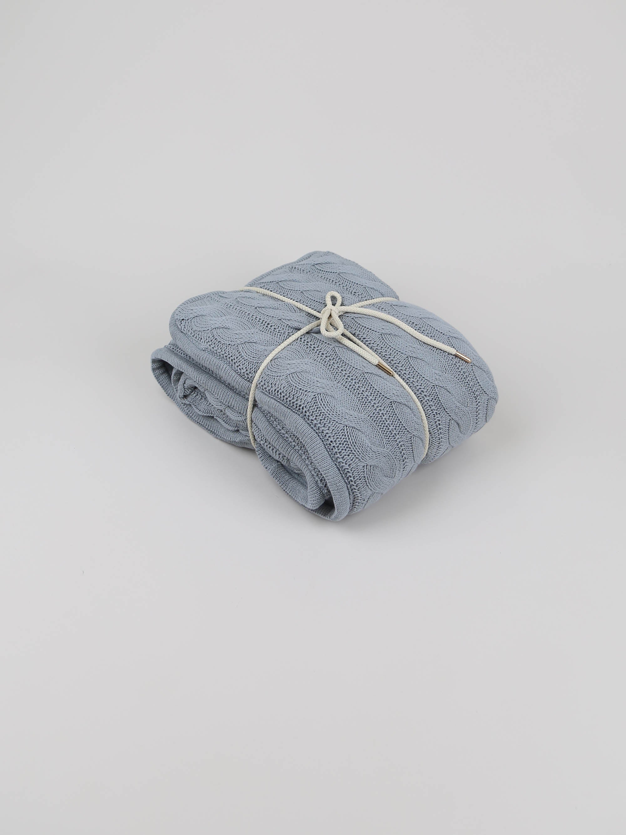 שמיכה סרוגה לתינוקות וילדים - אקווה