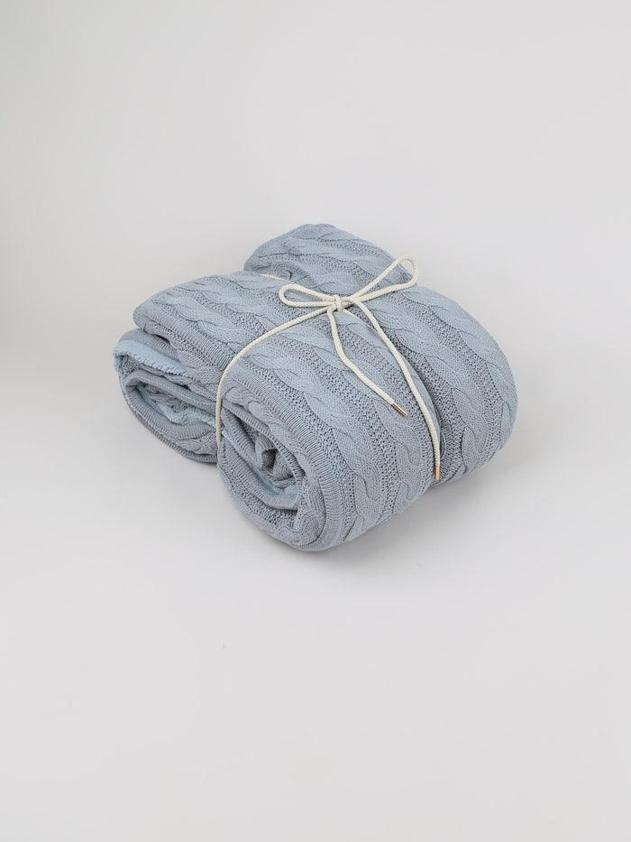 שמיכה סרוגה - אקווה