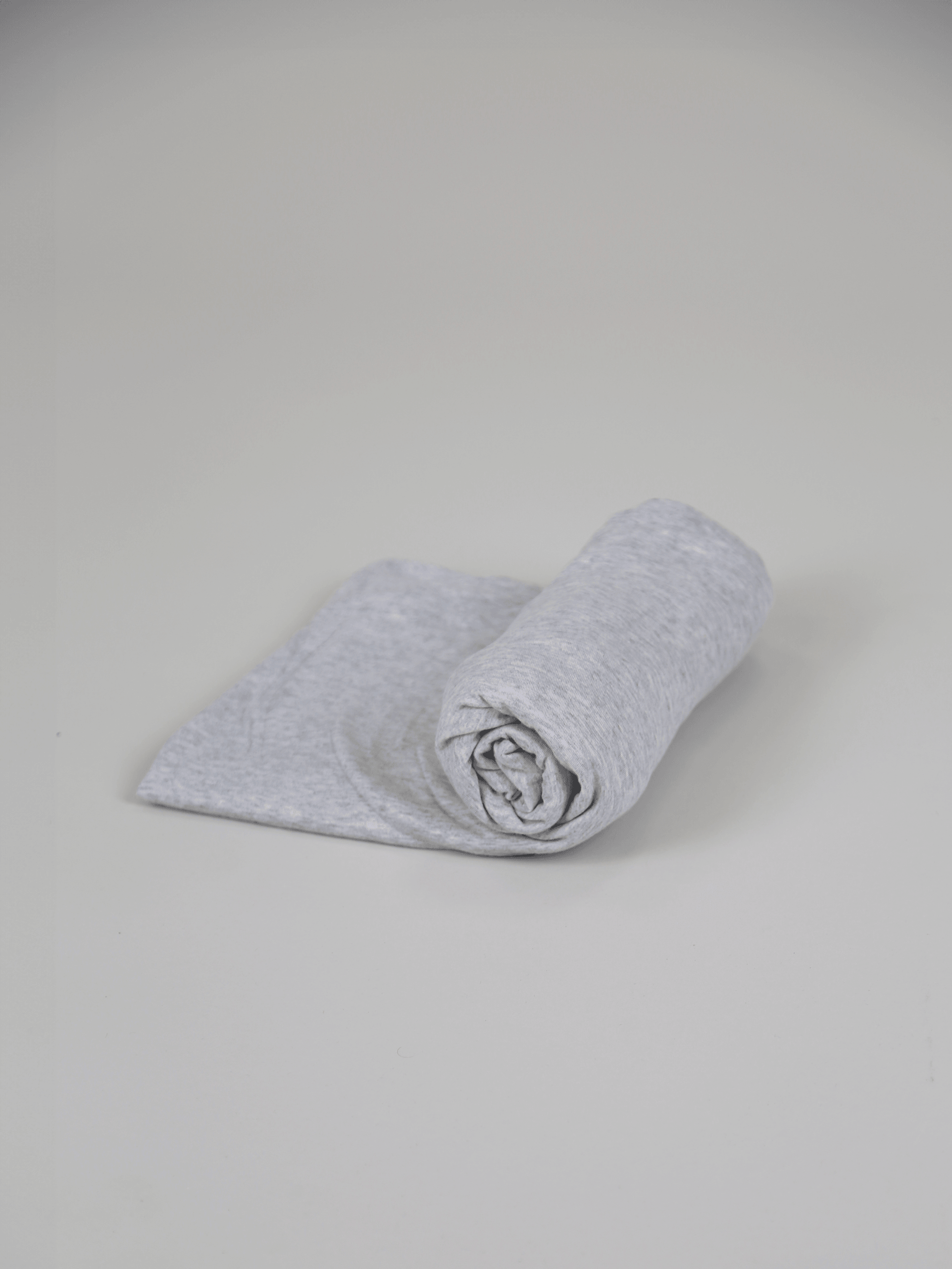 סדינים לתינוק טריקו ג׳רסי Melange - אפור מלאנג'