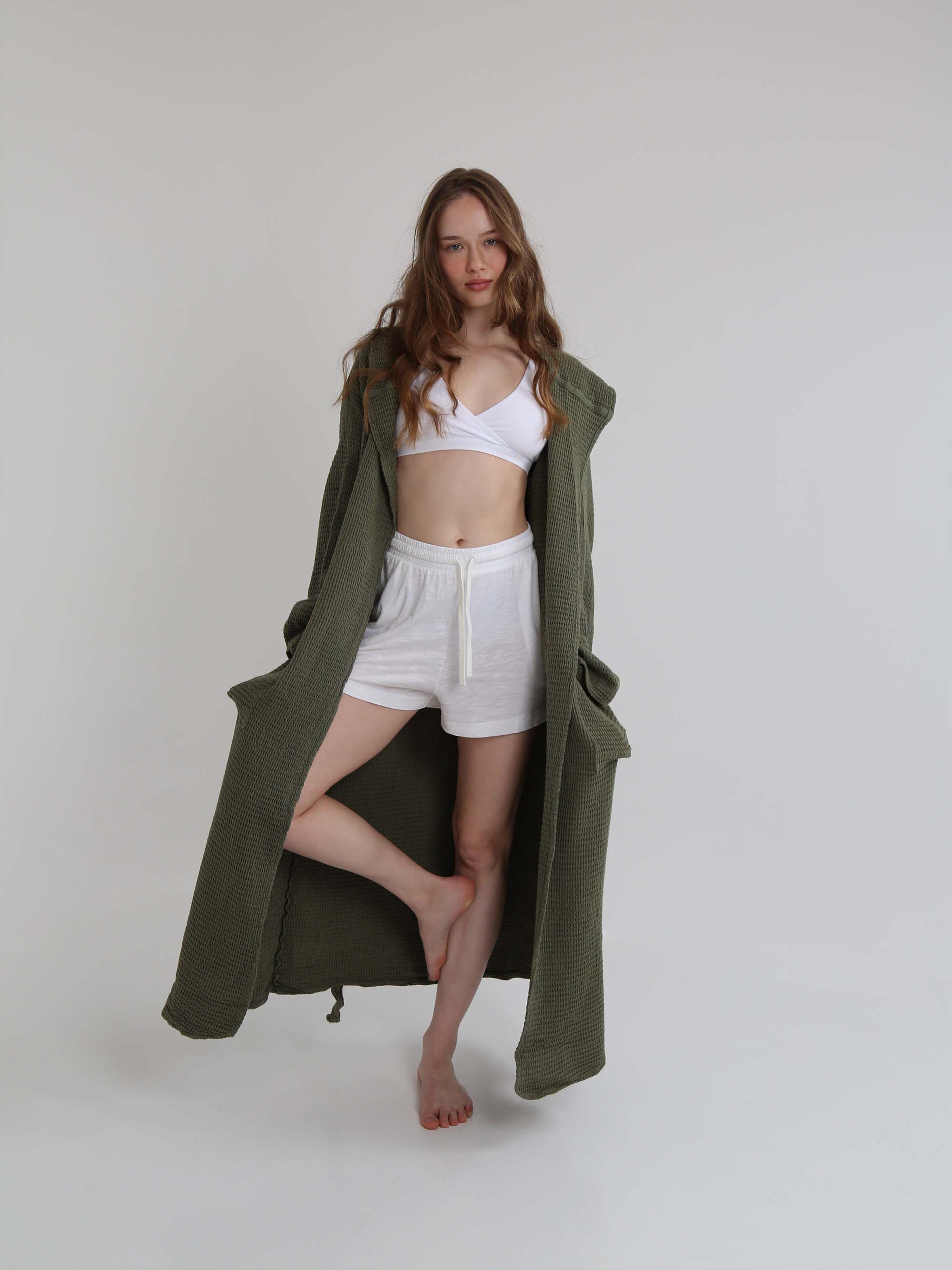 חלוק BAMBOO - זית