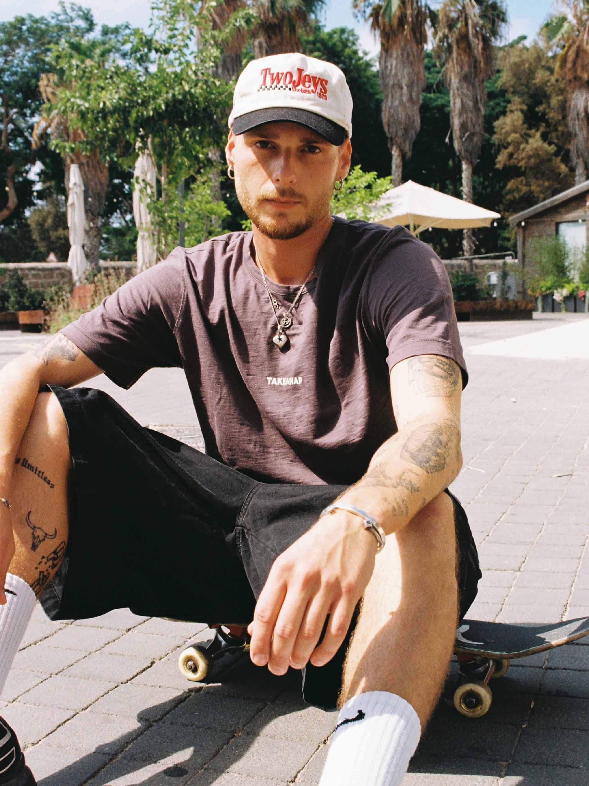 החולצה האורגנית יוניסקס - פחם