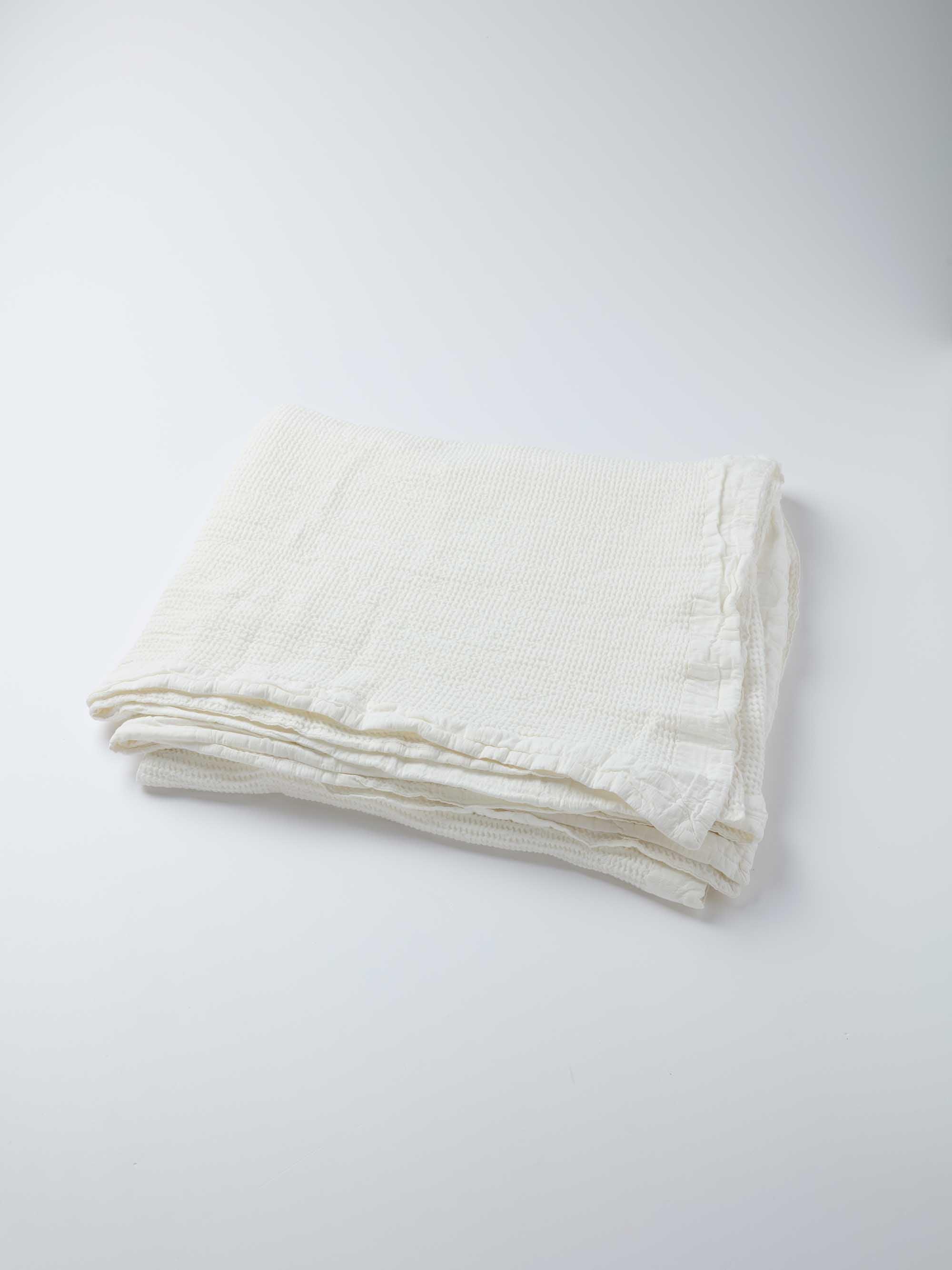 כיסוי מיטה BAMBOO - שנהב