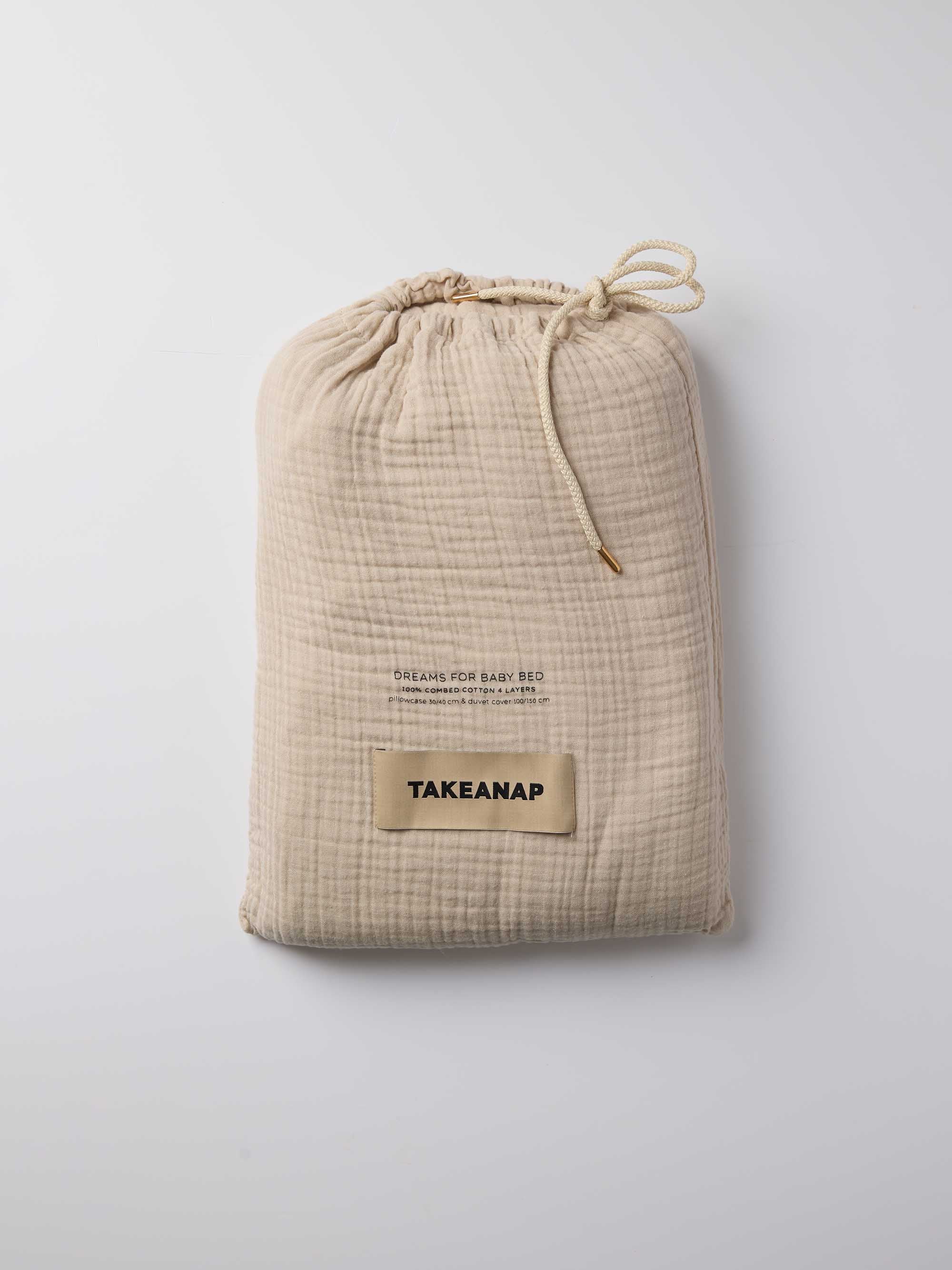 מצעים למיטת תינוק / מעבר Dream - אבן