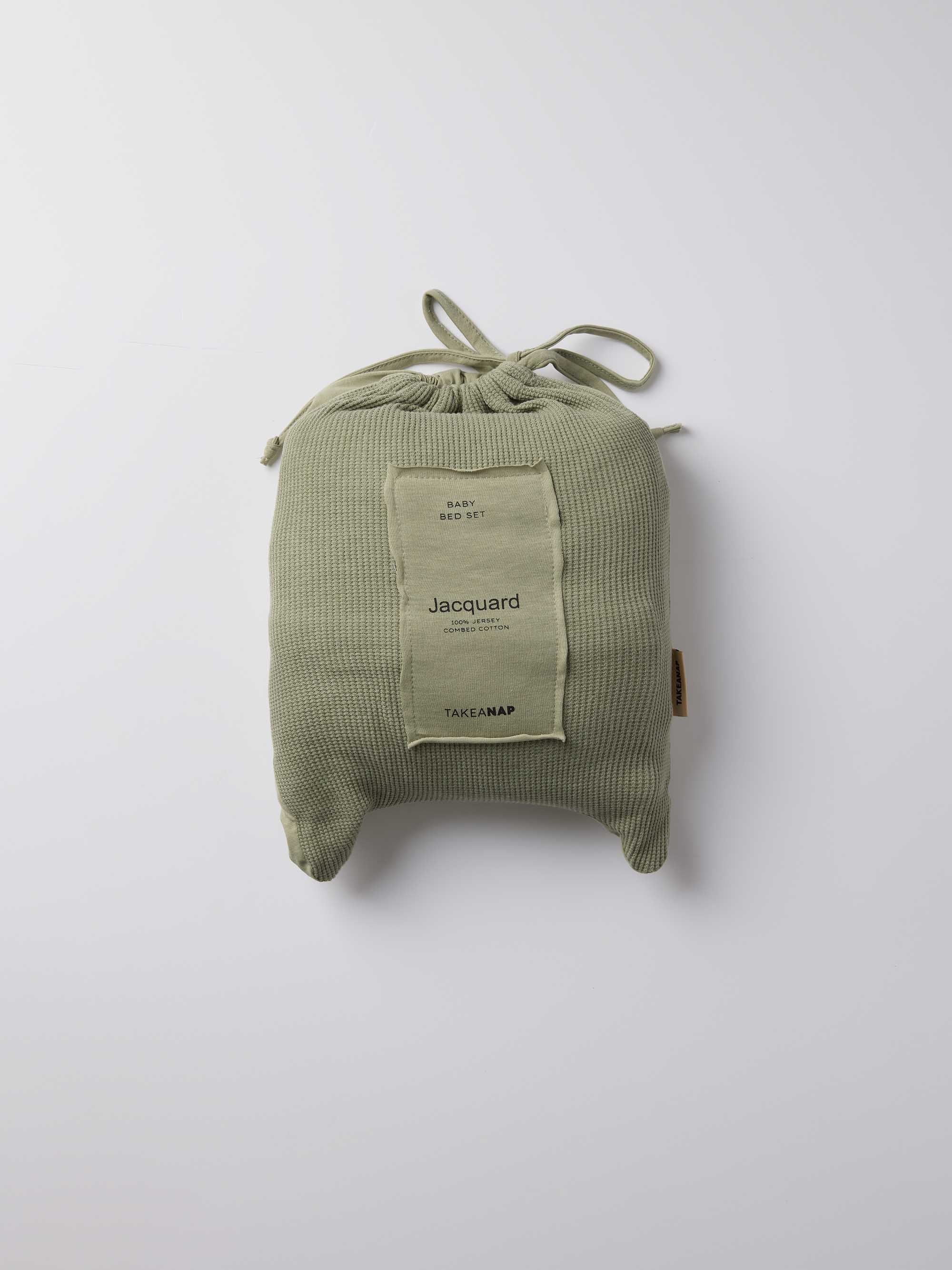 מצעים למיטת מעבר ותינוק Jacquard - סייג׳