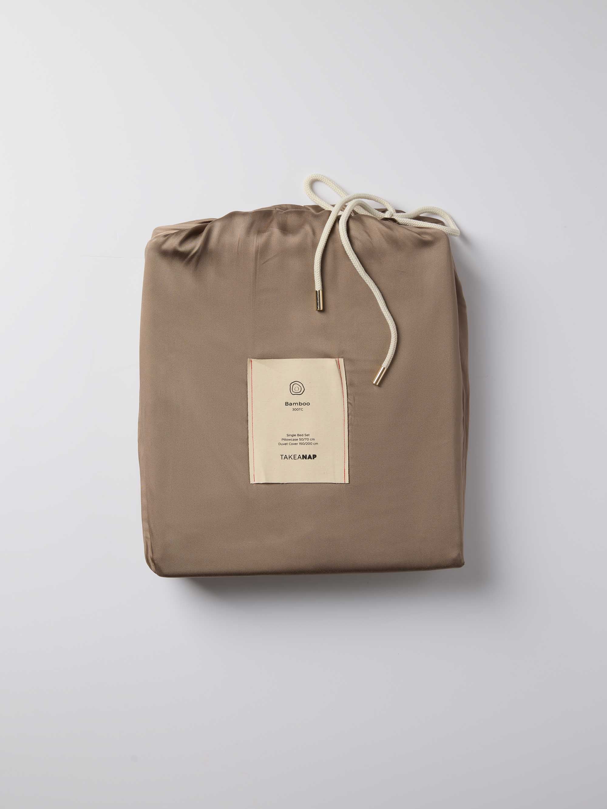 סדין BAMBOO - מוקה