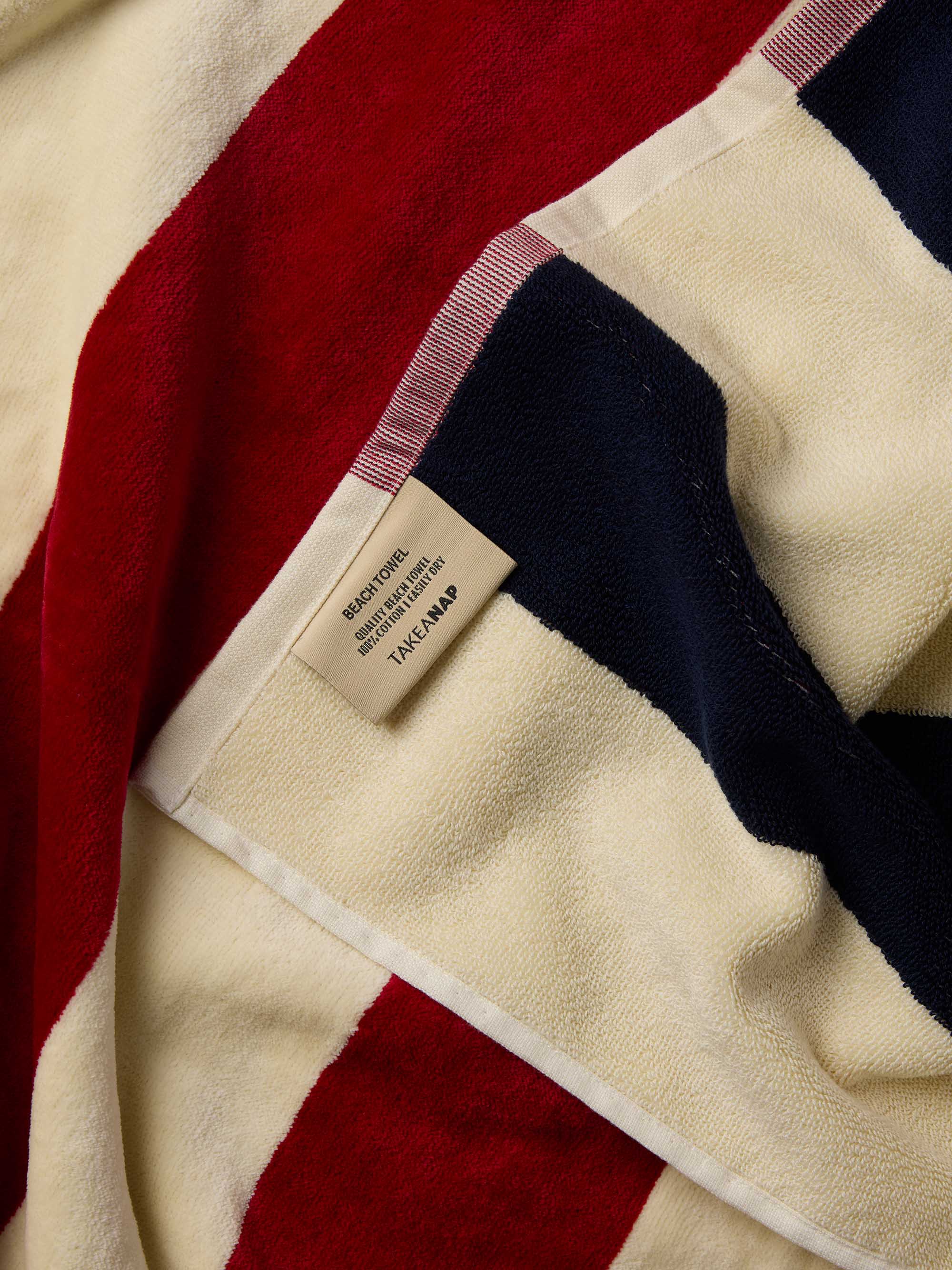 מגבת Royal- כחול-אדום