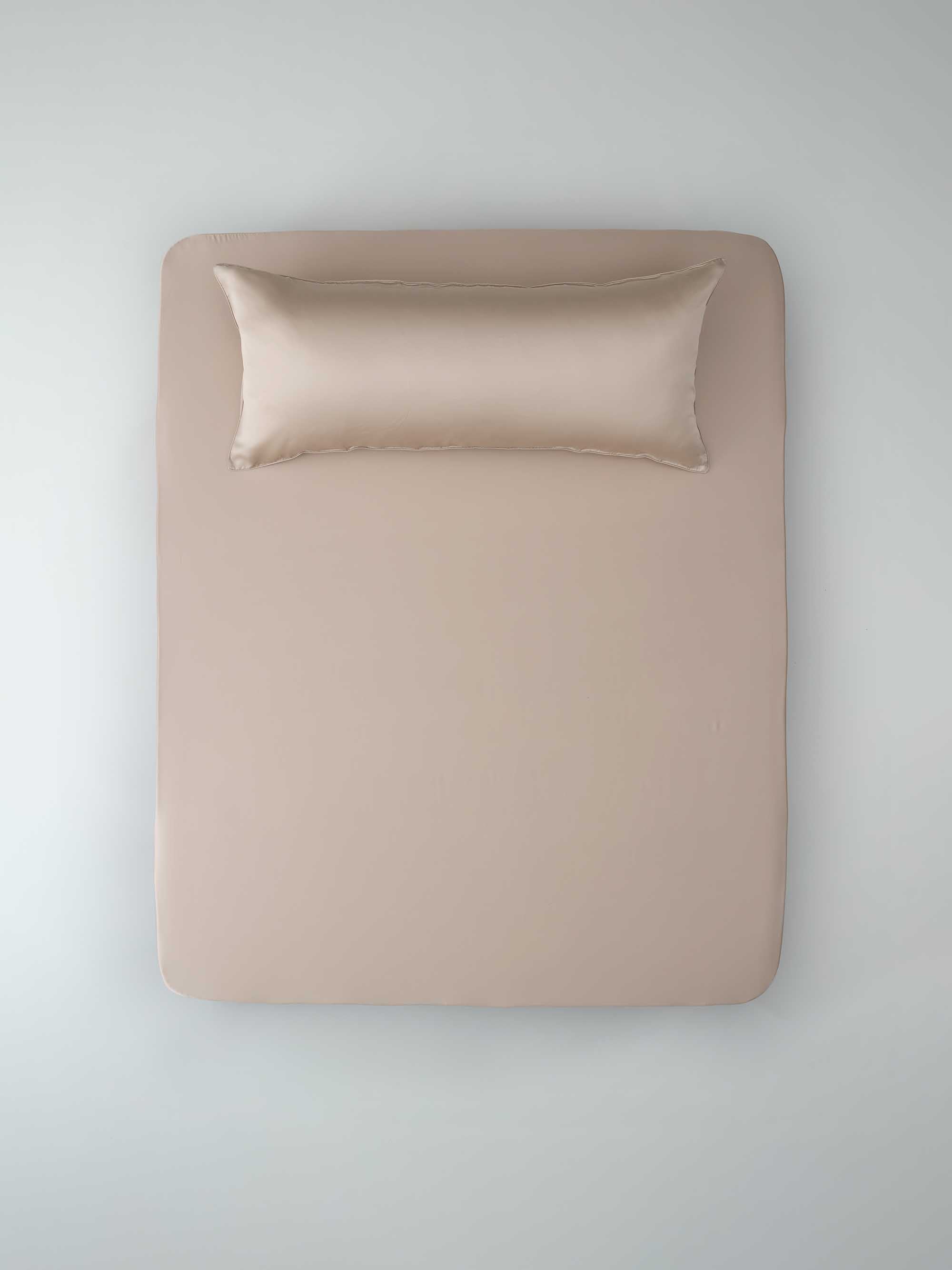 ציפית לכרית ארוכה BAMBOO - מוקה