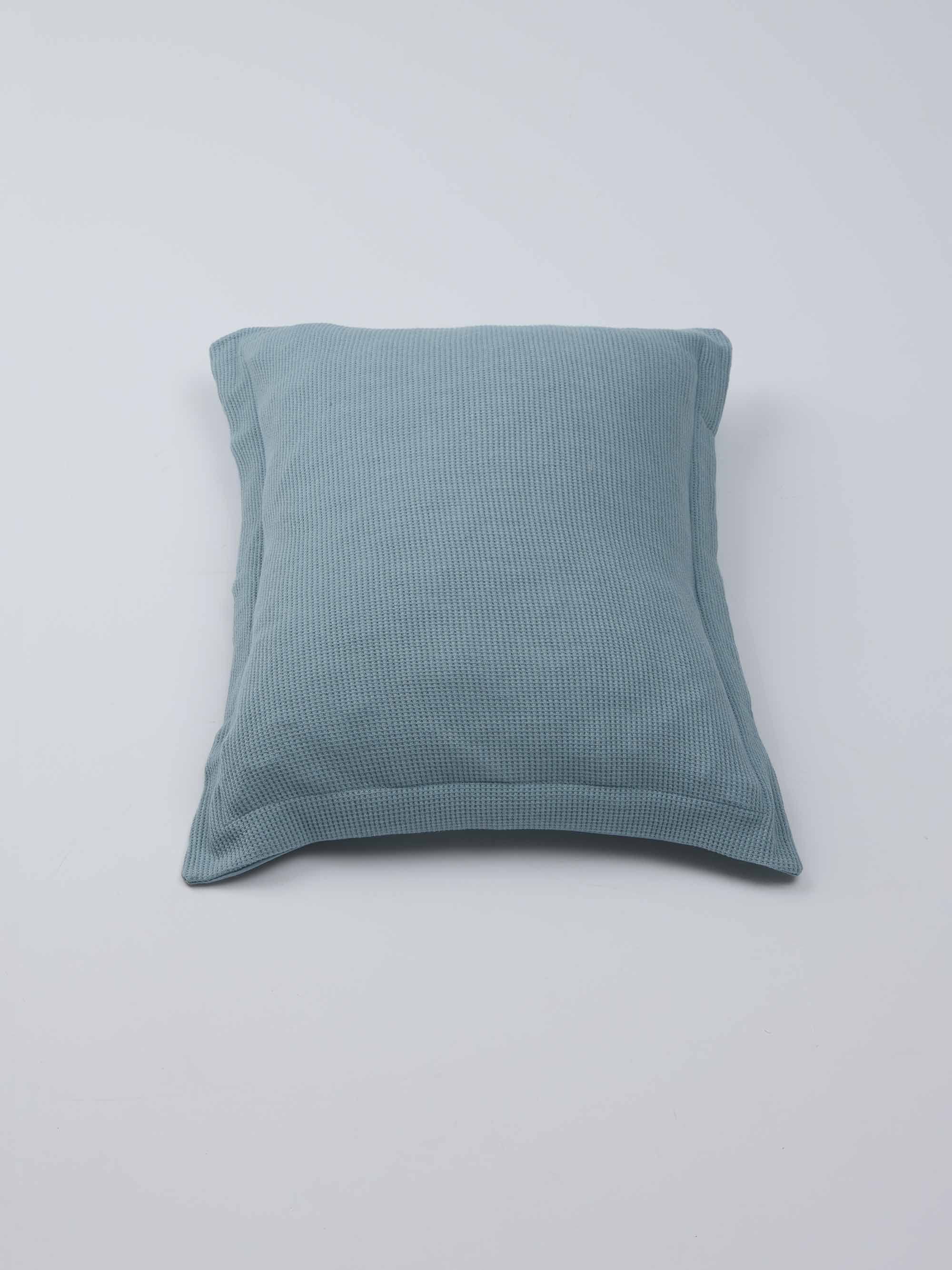 ציפית לכרית תינוק טריקו Jacquard - אקווה