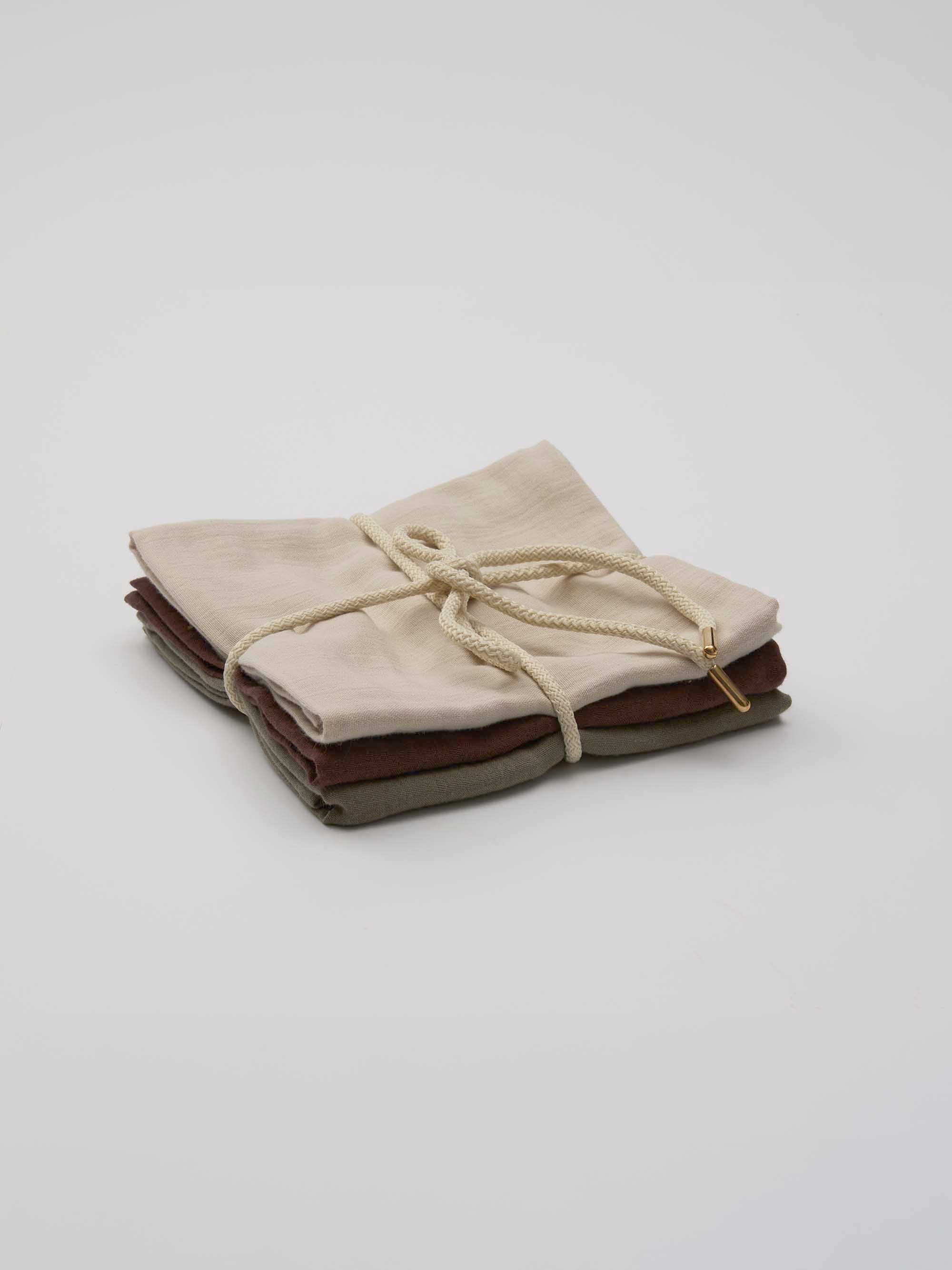 Dreamy Blankey - שלישית חיתולי Dream - זית, בראוני ואבן