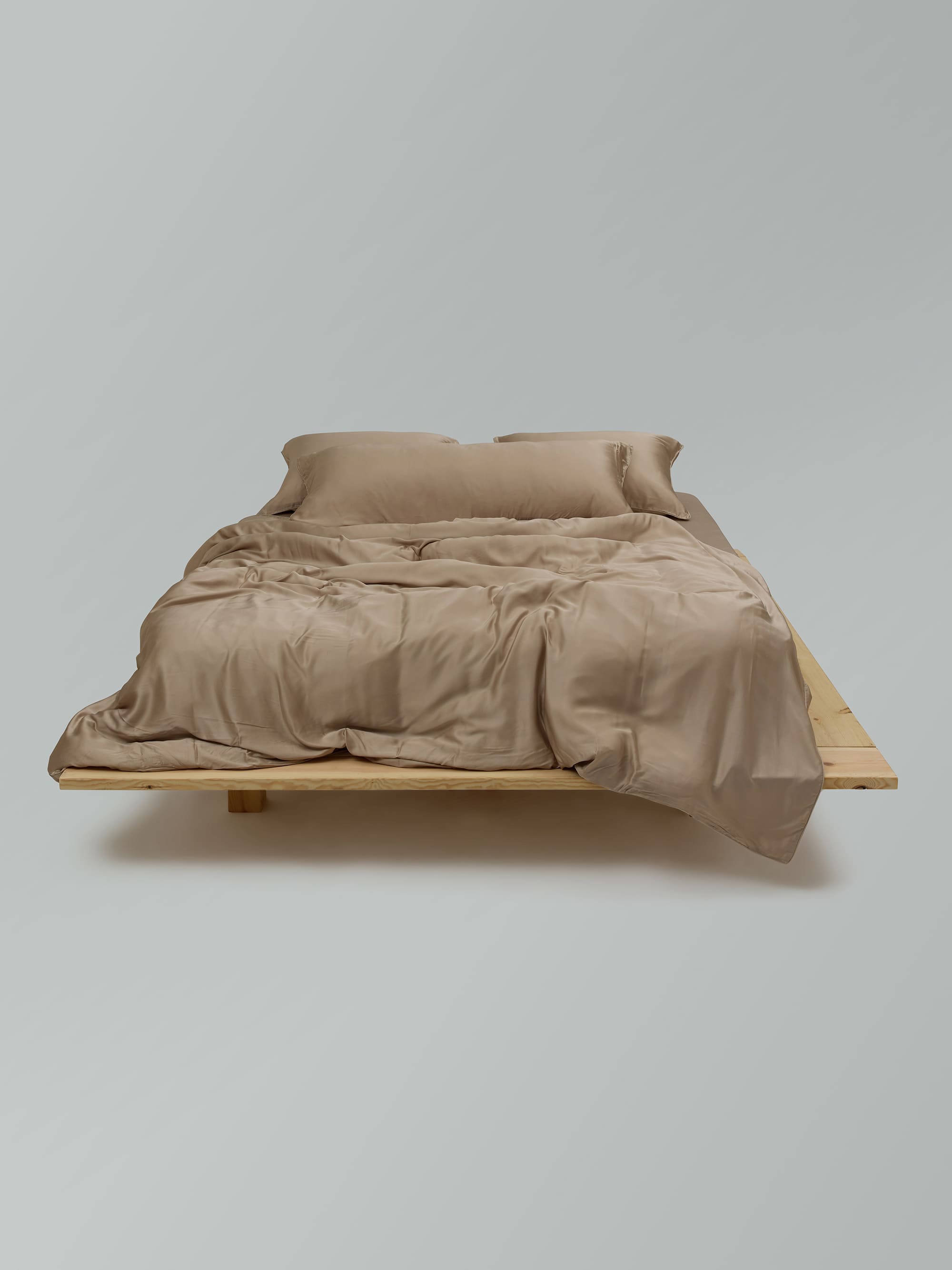 ציפית לכרית ארוכה BAMBOO - מוקה