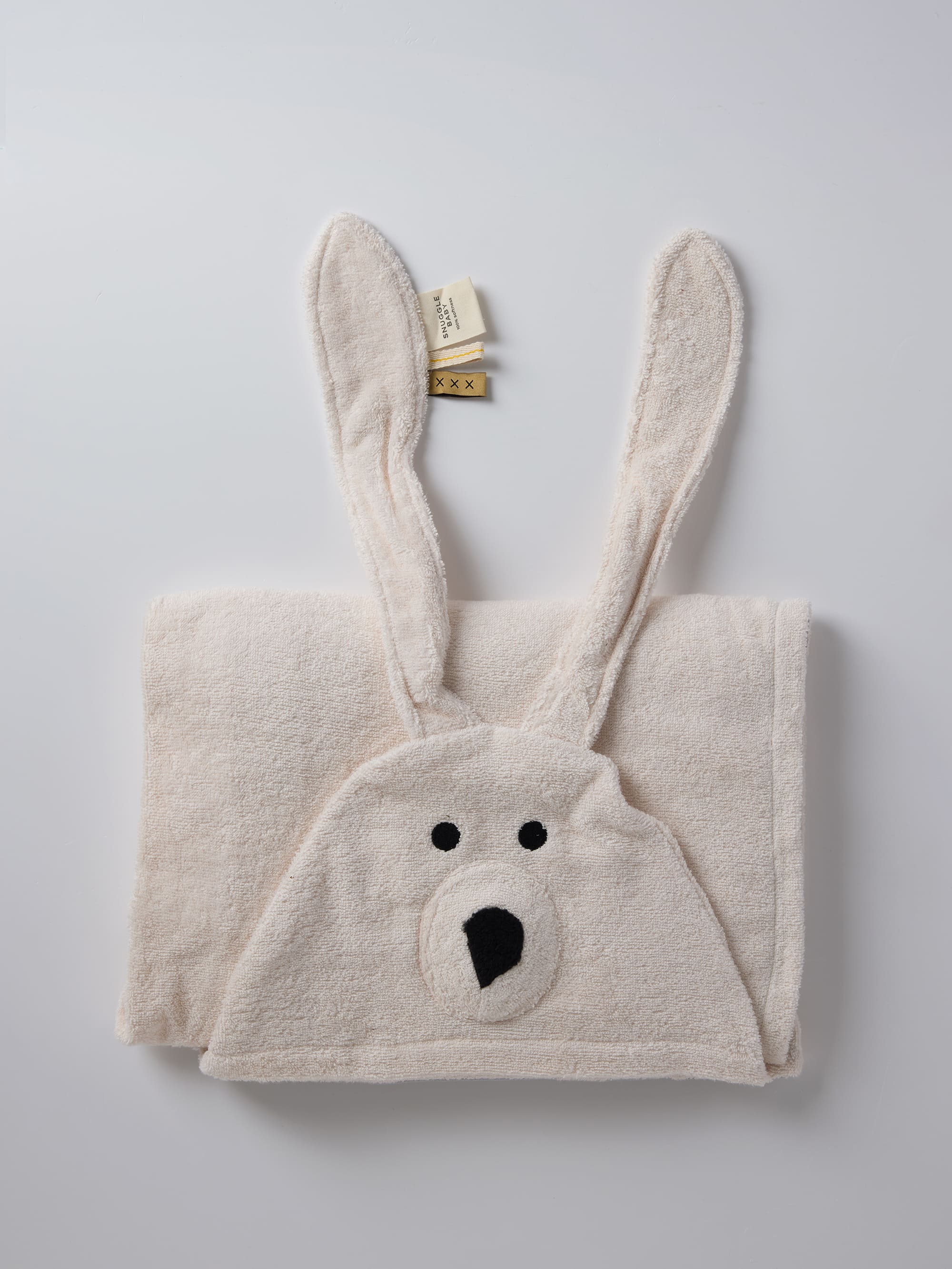 מגבת תינוק דובי בובי - פאודר