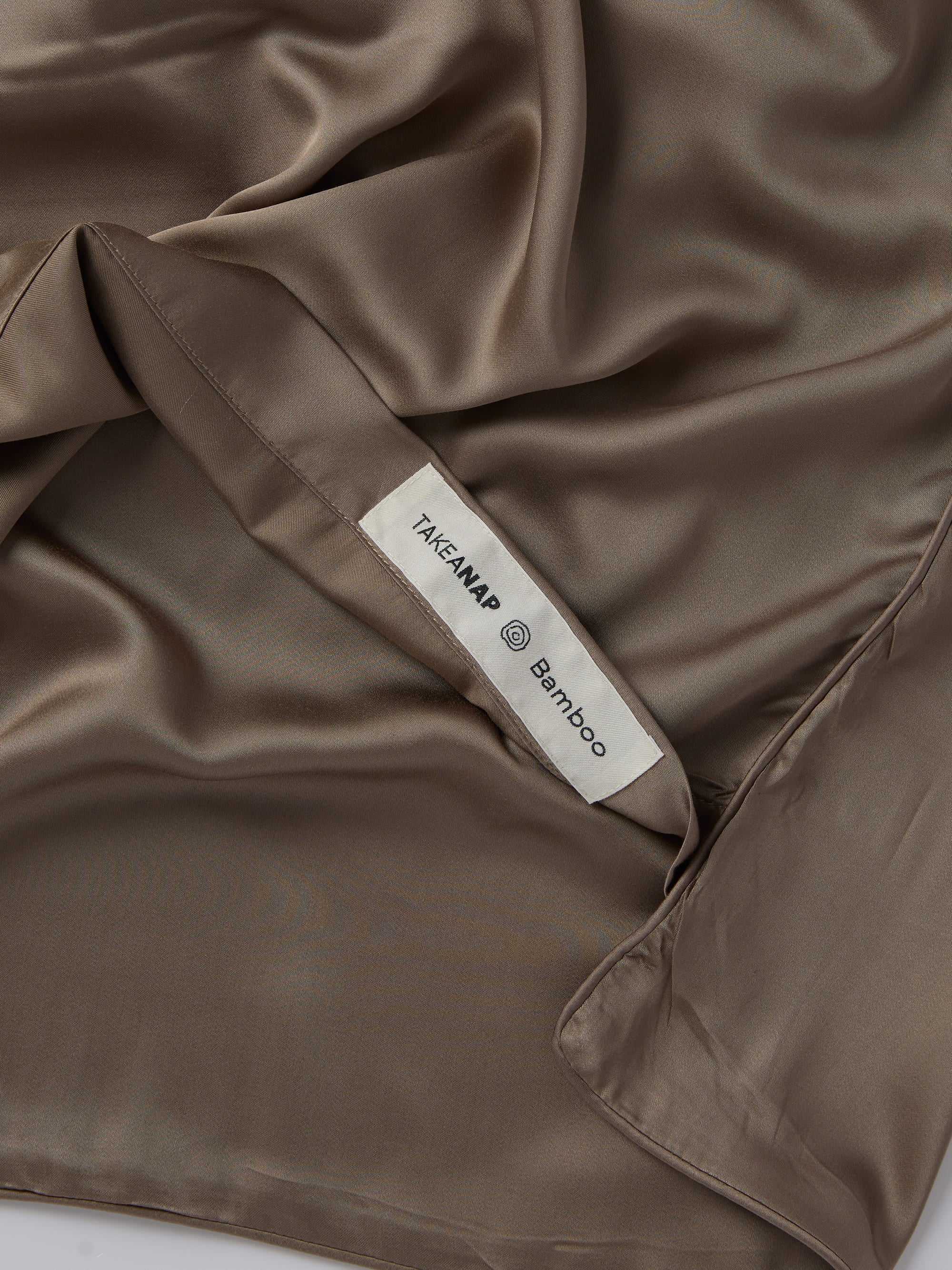 ציפית לכרית תינוק BAMBOO - מוקה