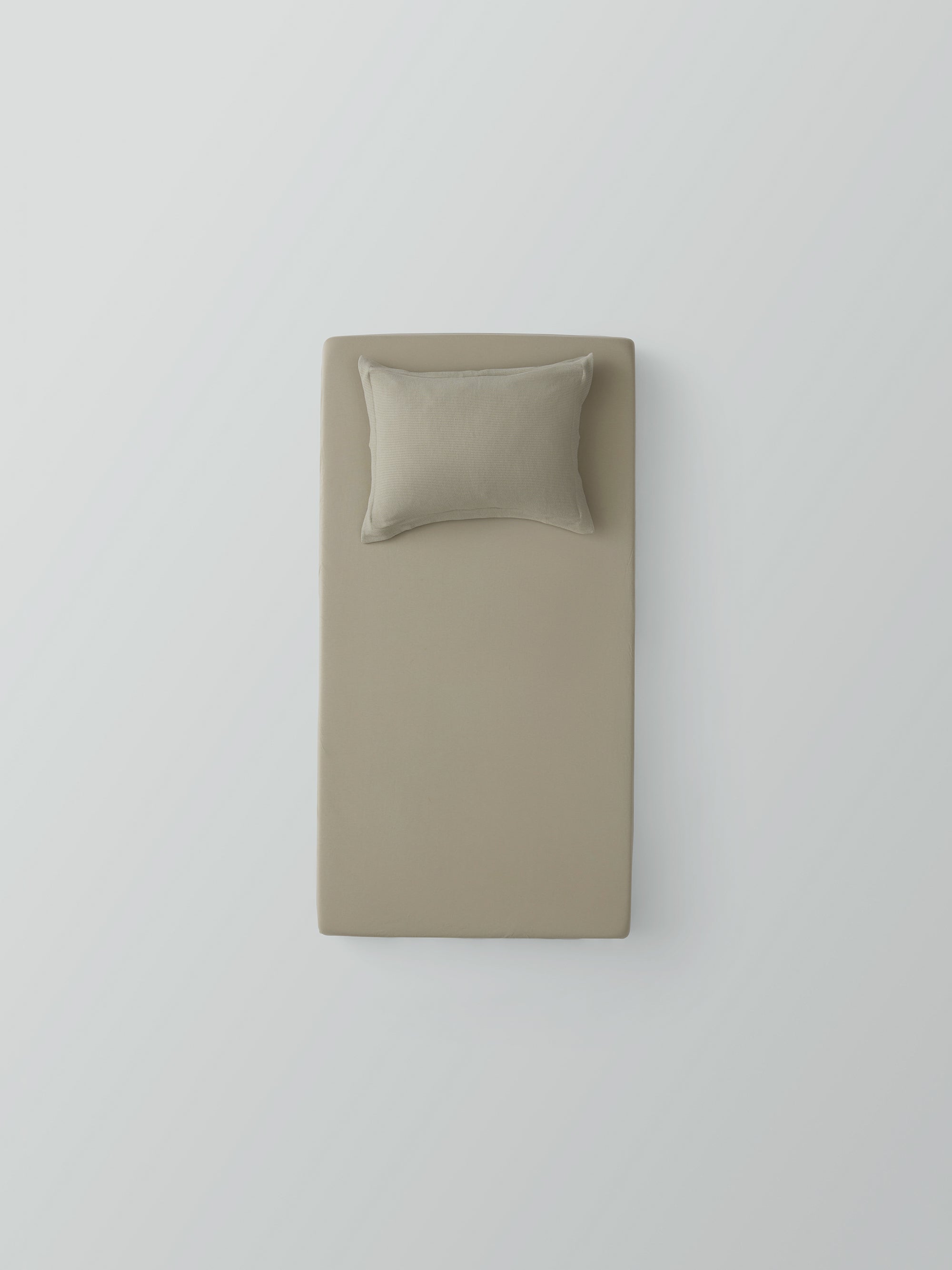 ציפית לכרית תינוק טריקו Jacquard - פיסטוק