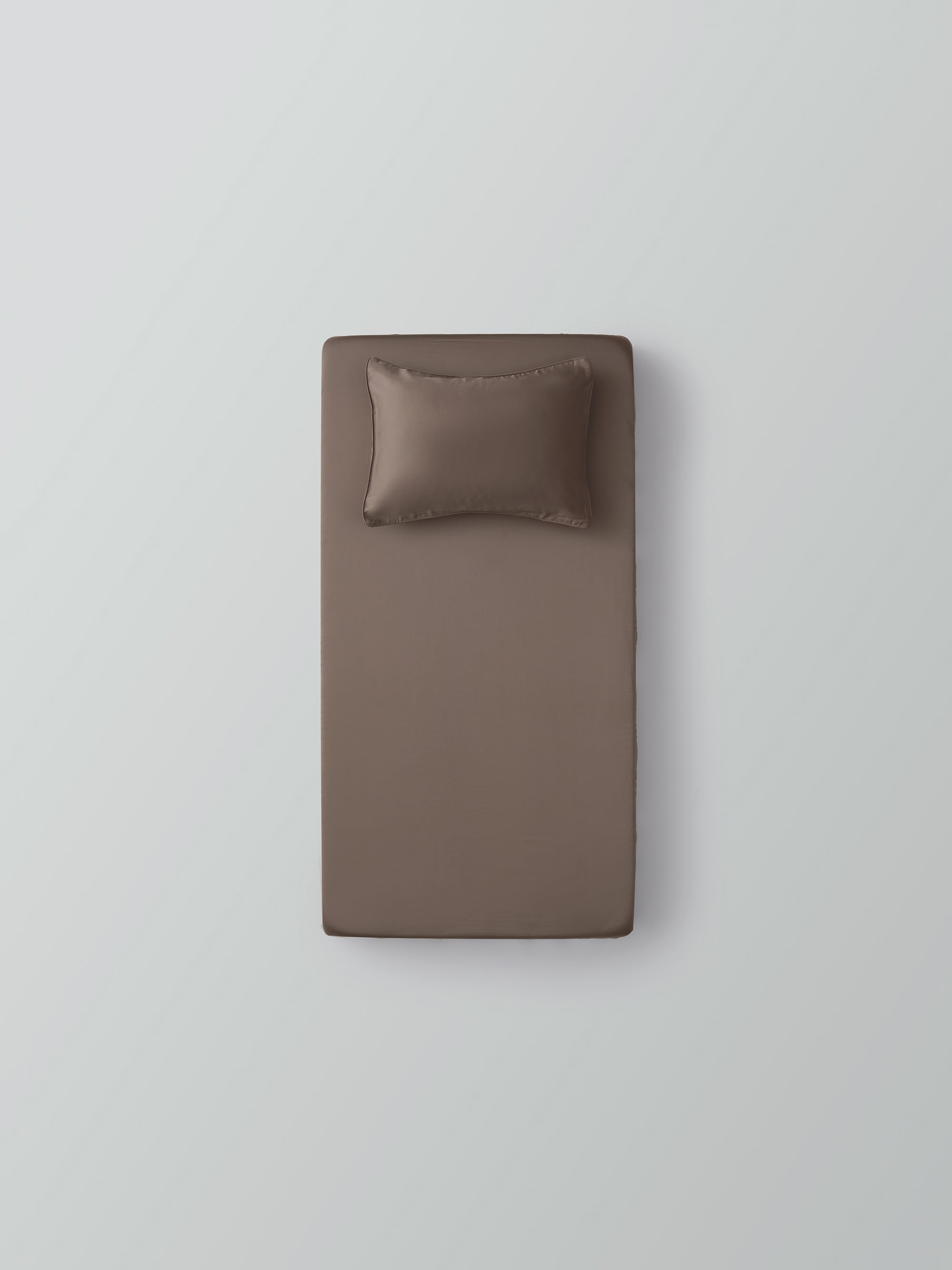 ציפית לכרית תינוק BAMBOO - מוקה