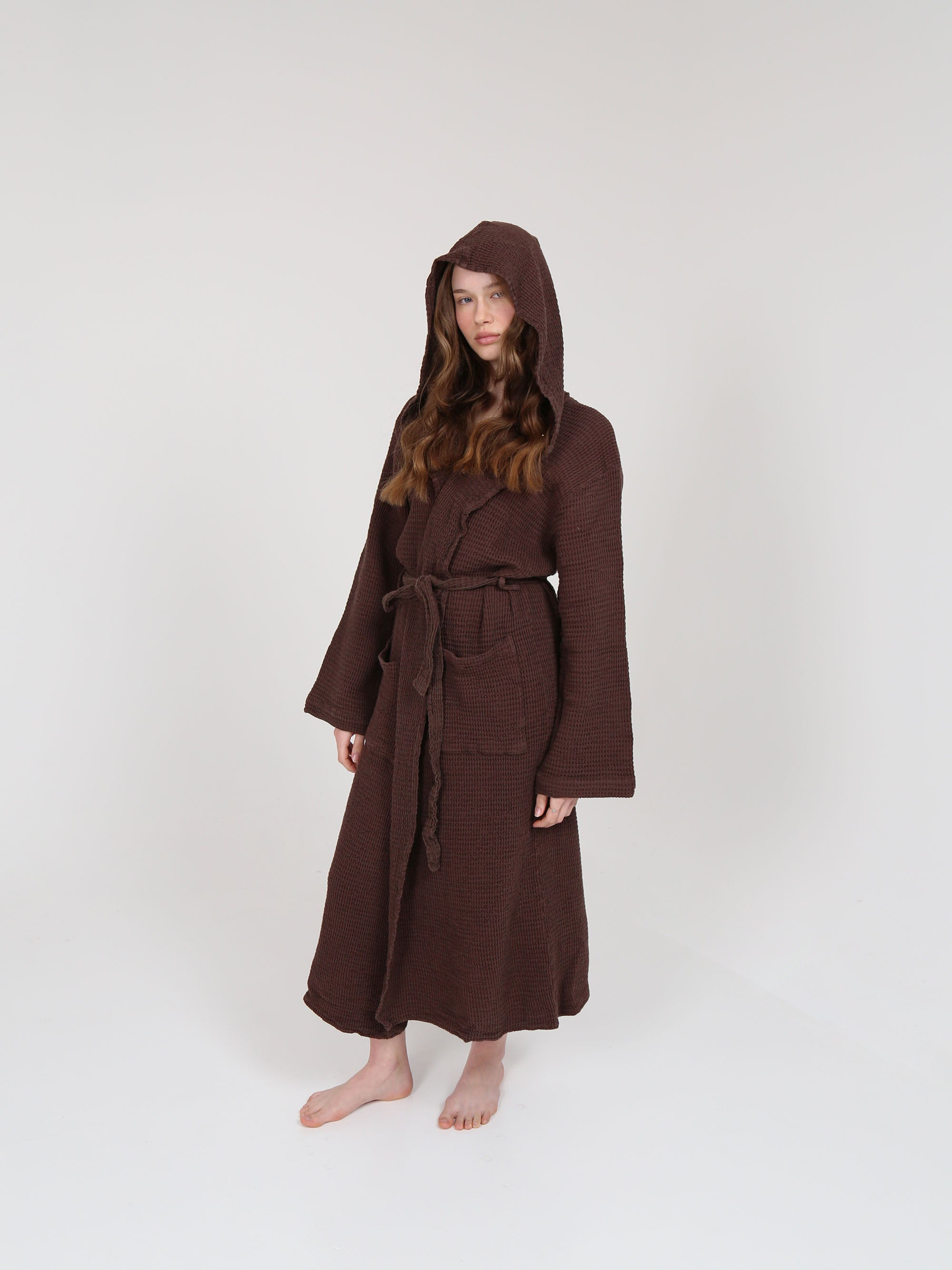 חלוק BAMBOO - חום