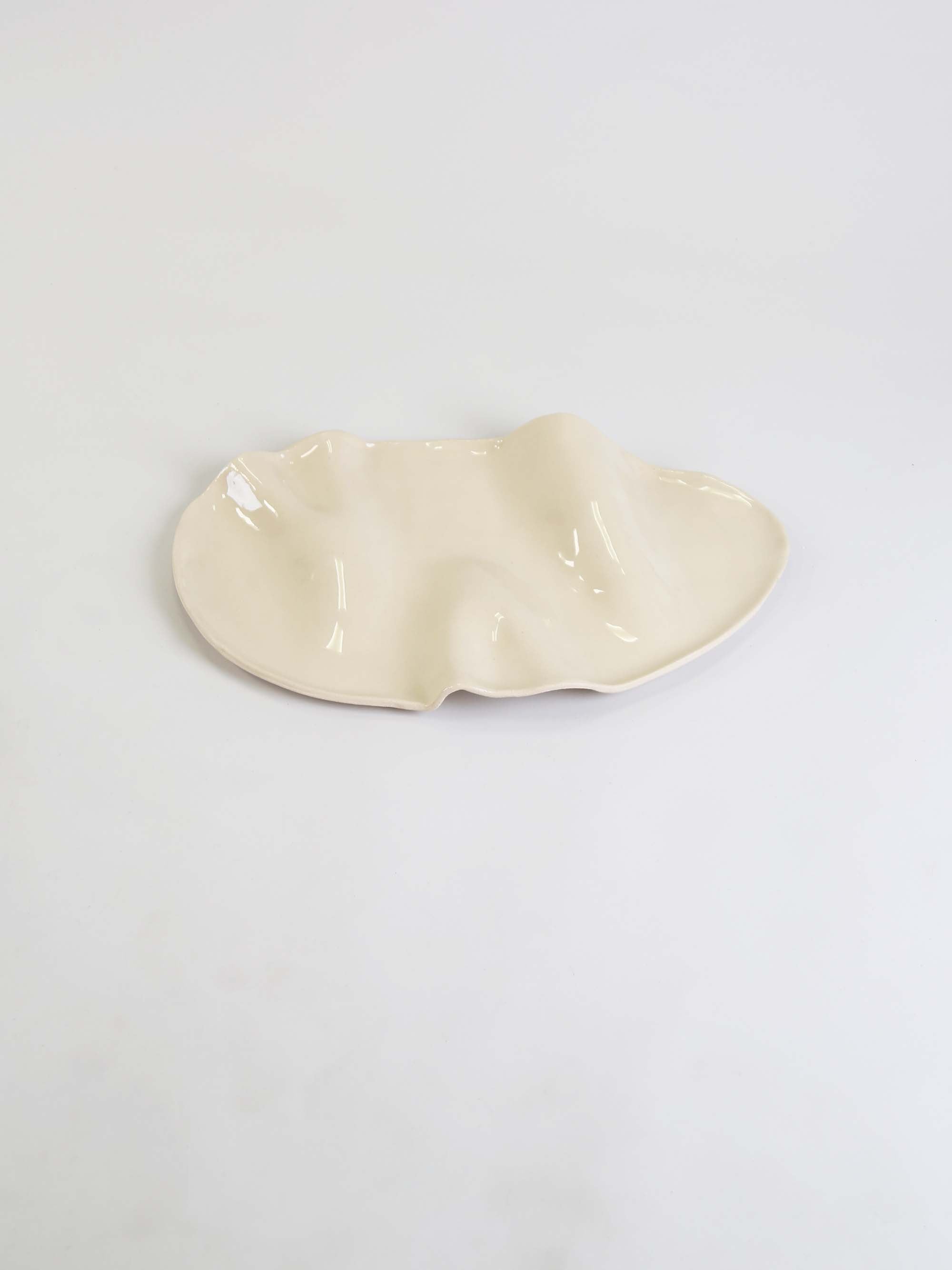 צלחת אירוח אובלית - אבן