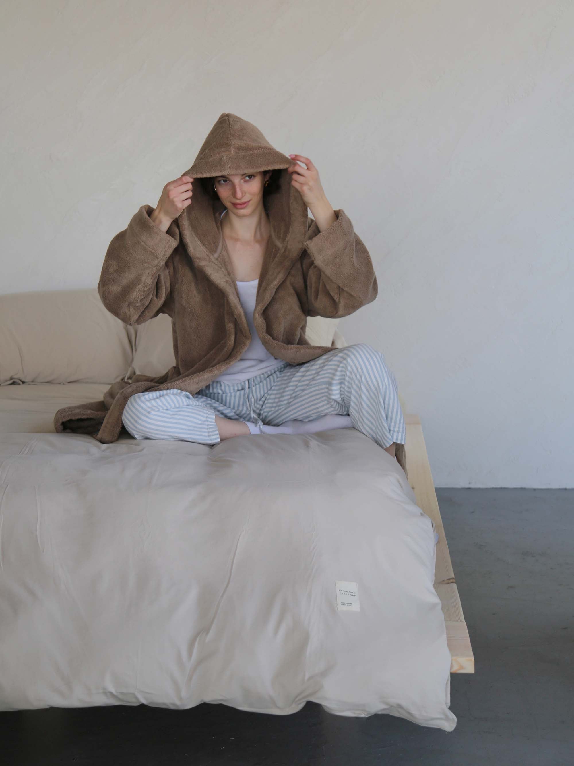 חלוק רחצה -מוקה Quality