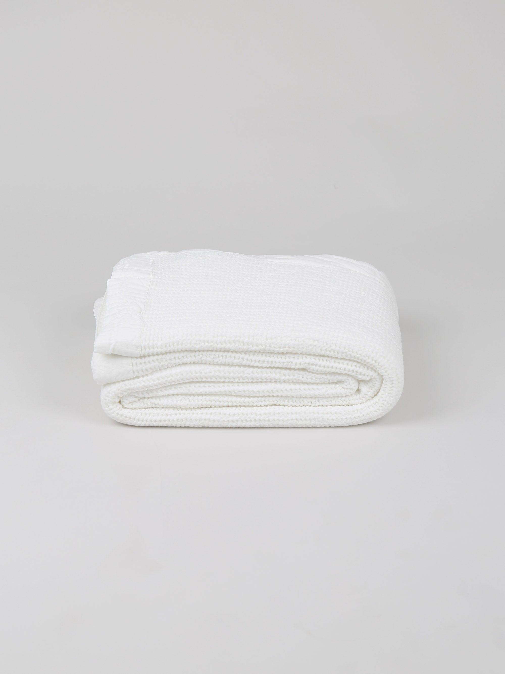 כיסוי מיטה BAMBOO - שנהב