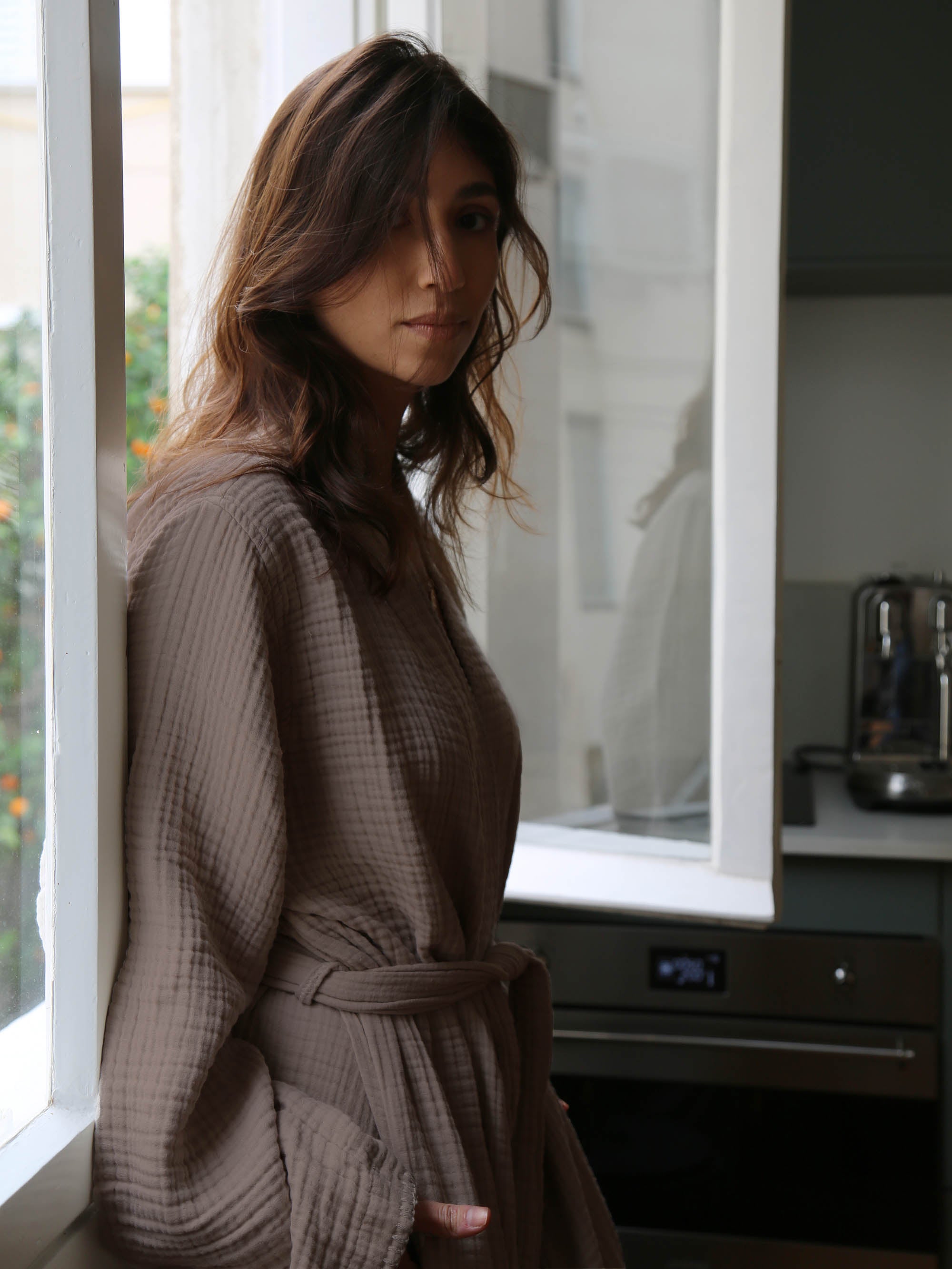 חלוק פינוק - מוקה Dream