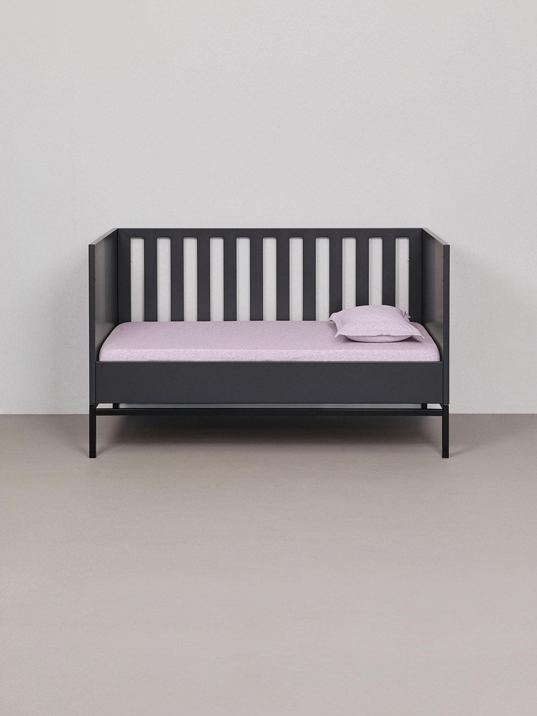 ציפית לכרית תינוק טריקו Melange - סגול מלאנג'