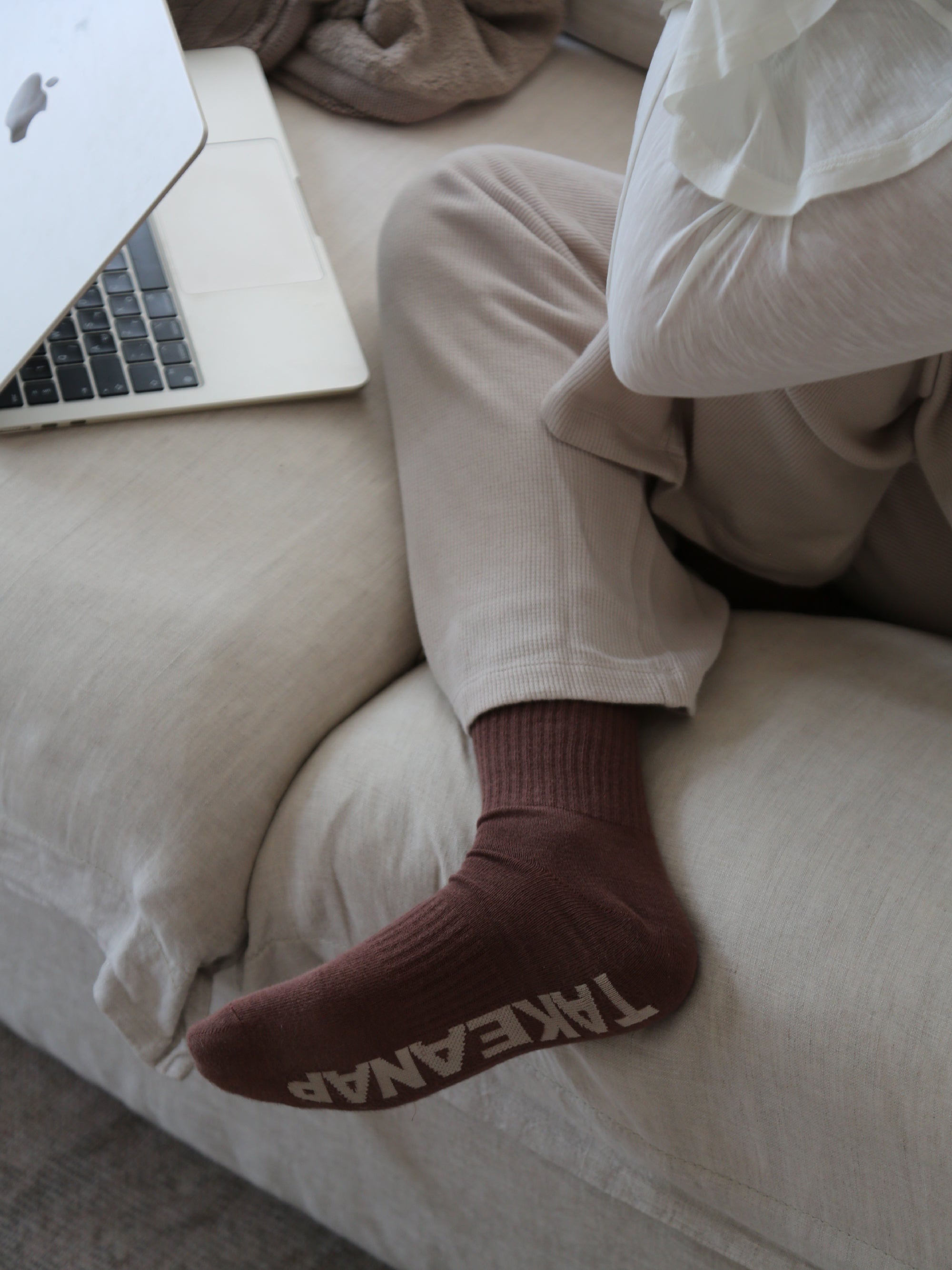 BLEND גרביים - מוקה