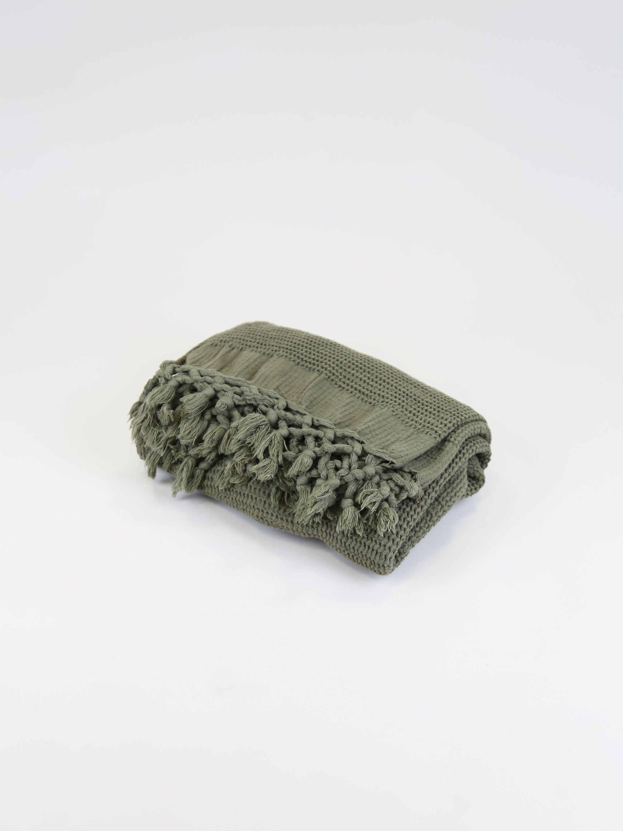 שמיכת סלון BAMBOO - זית