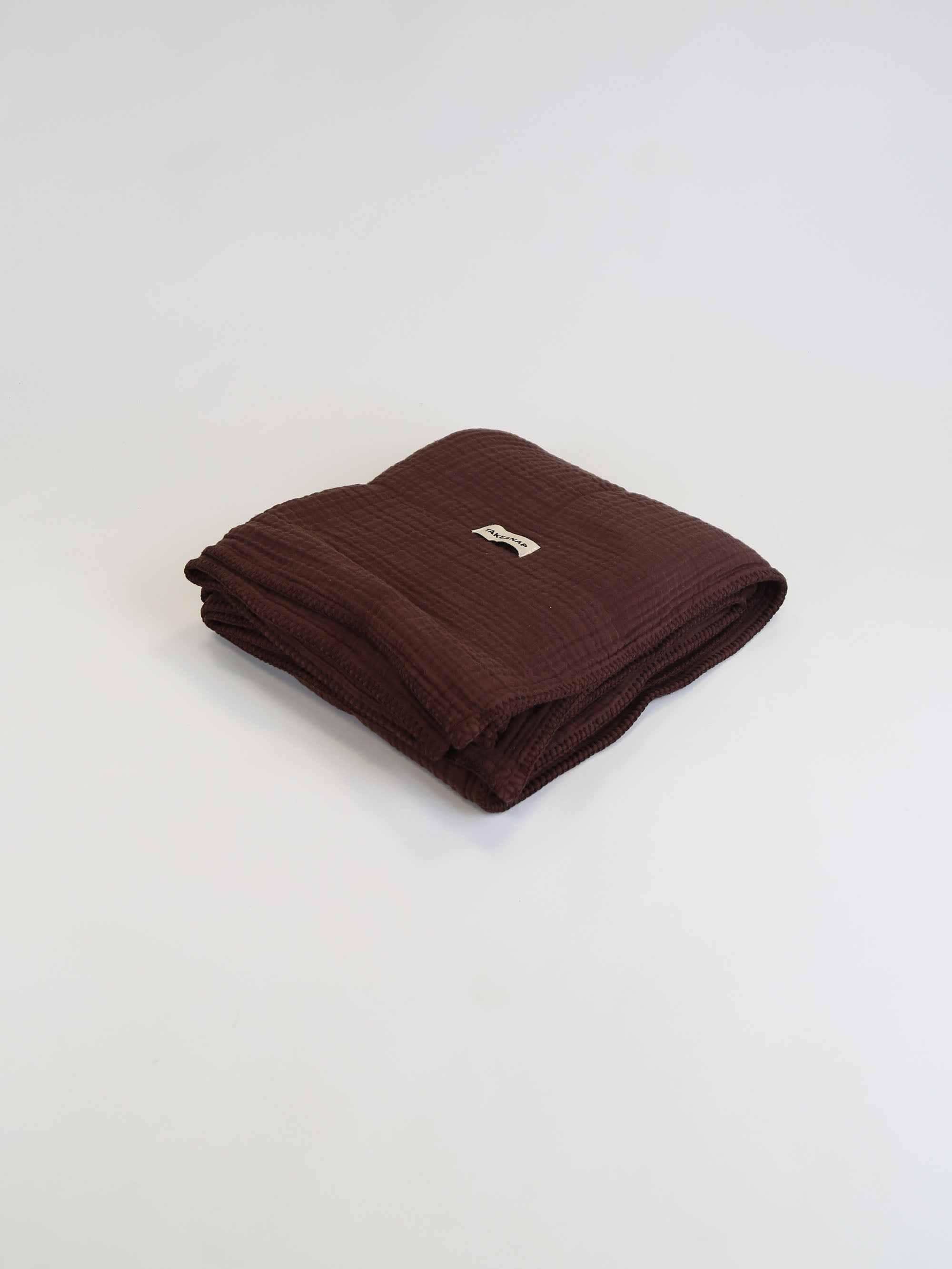 כיסוי מיטה/שמיכה רקום DREAM - בראוני