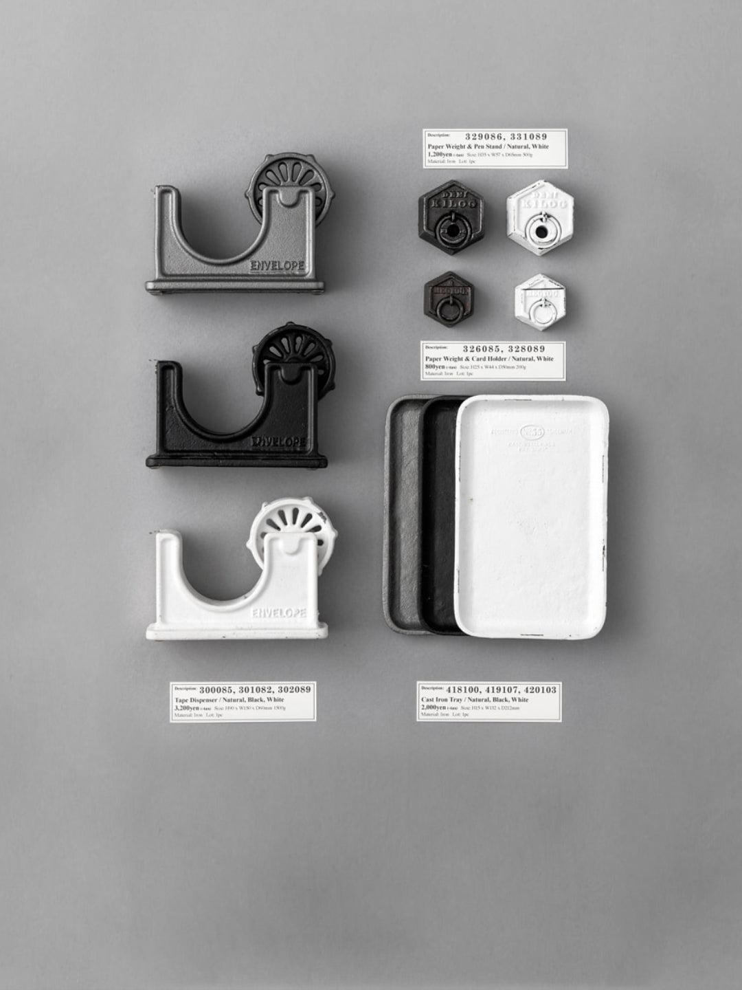 מעמד ברזל לסלוטייפ - לבן