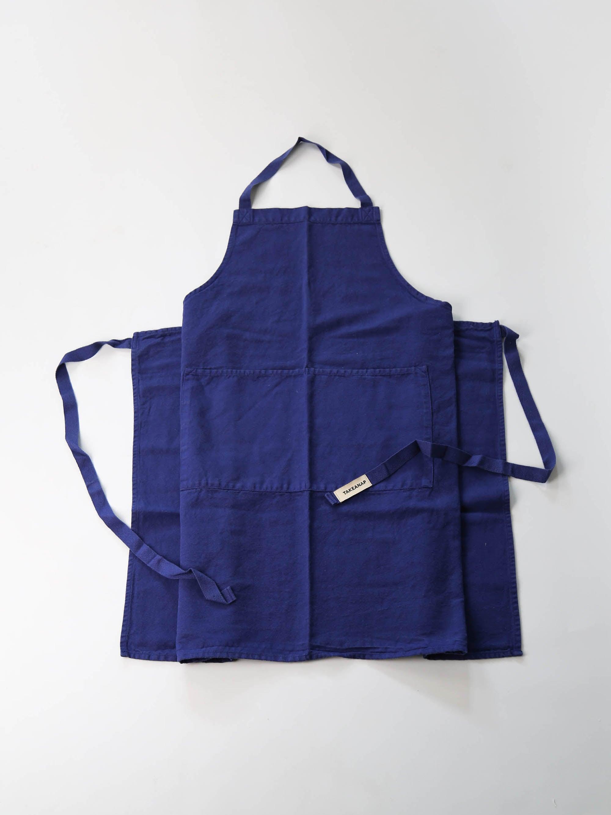 סינר שף - כחול