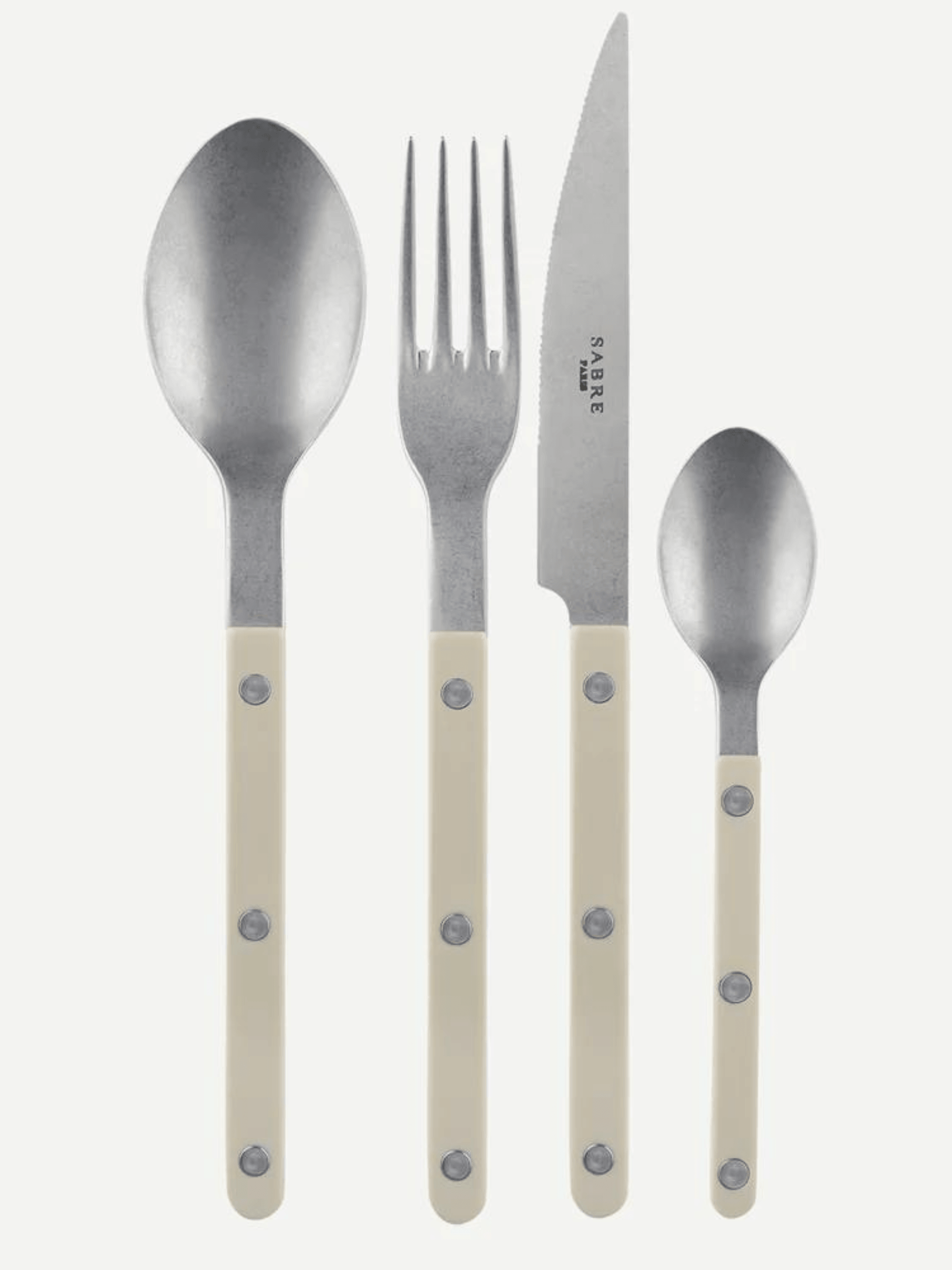 סט סכו"ם SABRE וינטג' - אבן