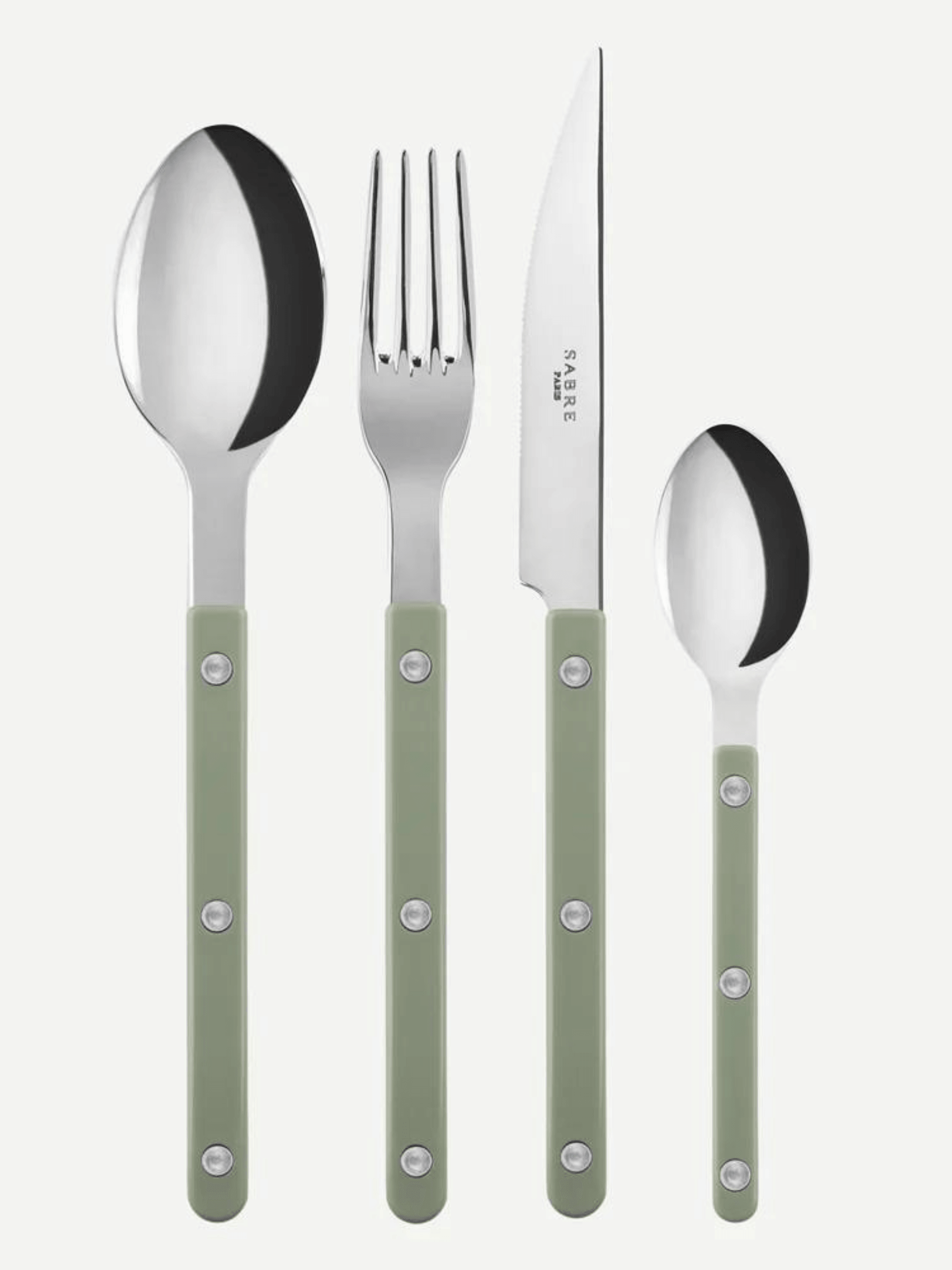 סט סכו"ם SABRE מבריק - ערבה