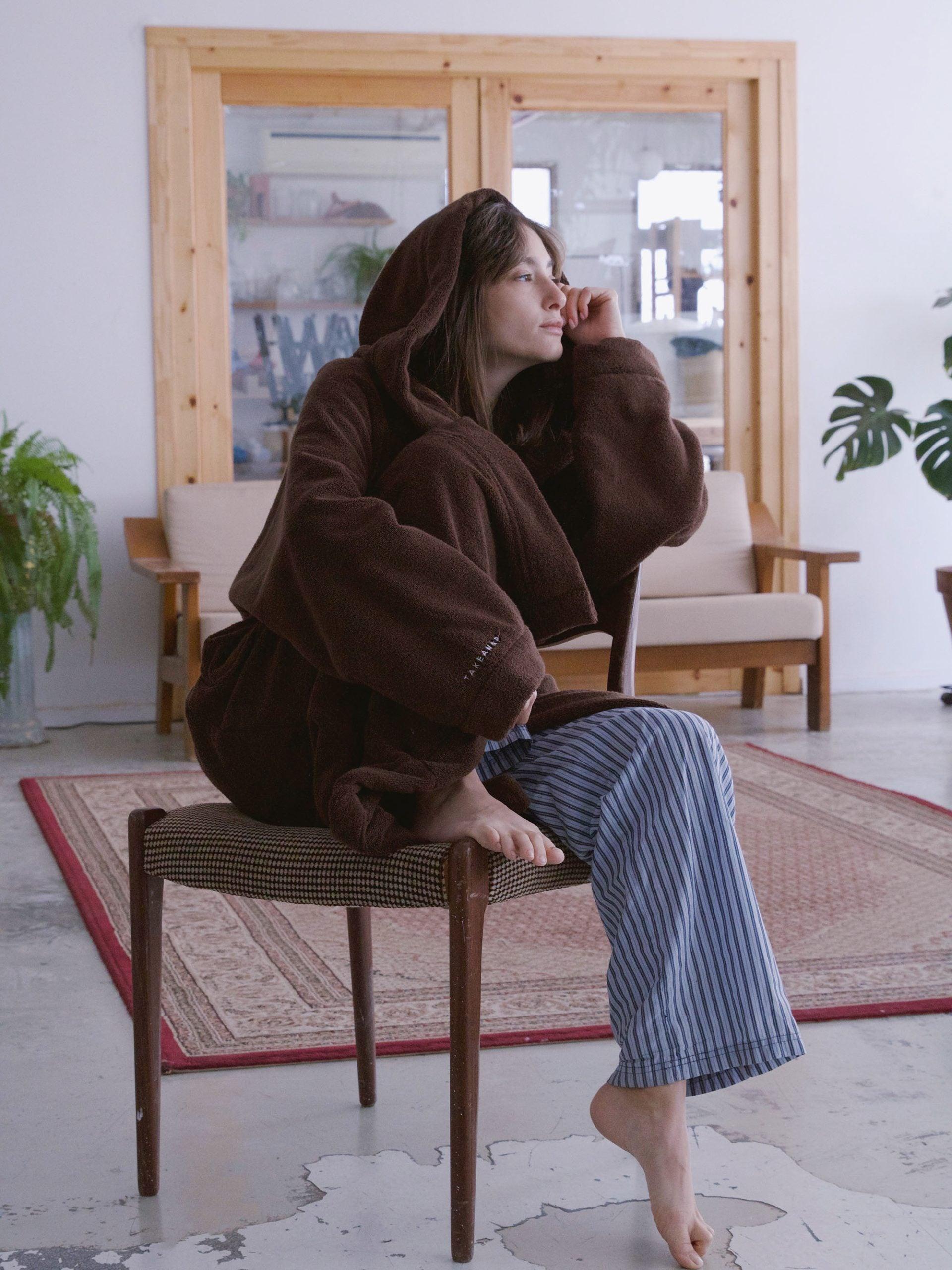 חלוק רחצה -חום Quality