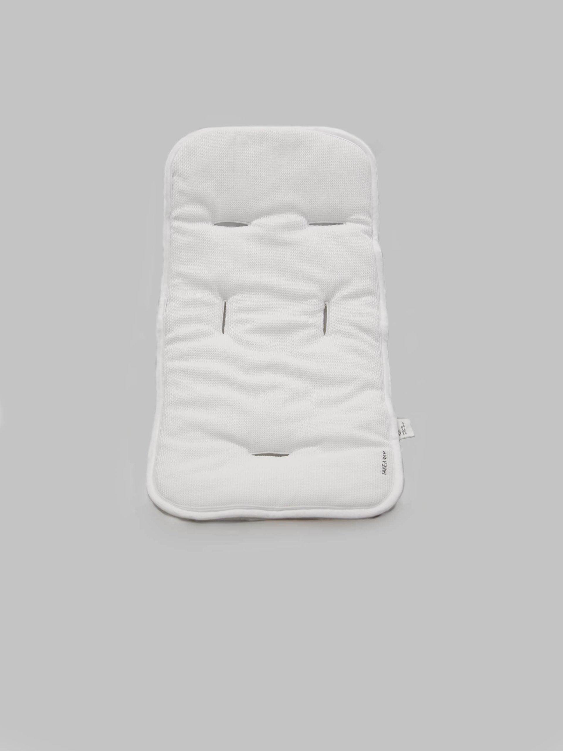 ריפודית לעגלה JACQUARD בצבע לבן