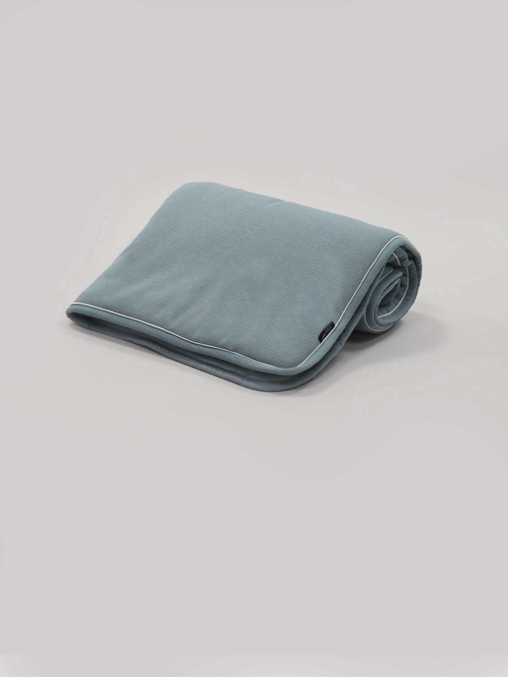 שמיכת סופט טריקו לתינוקות Jacquard - אקווה