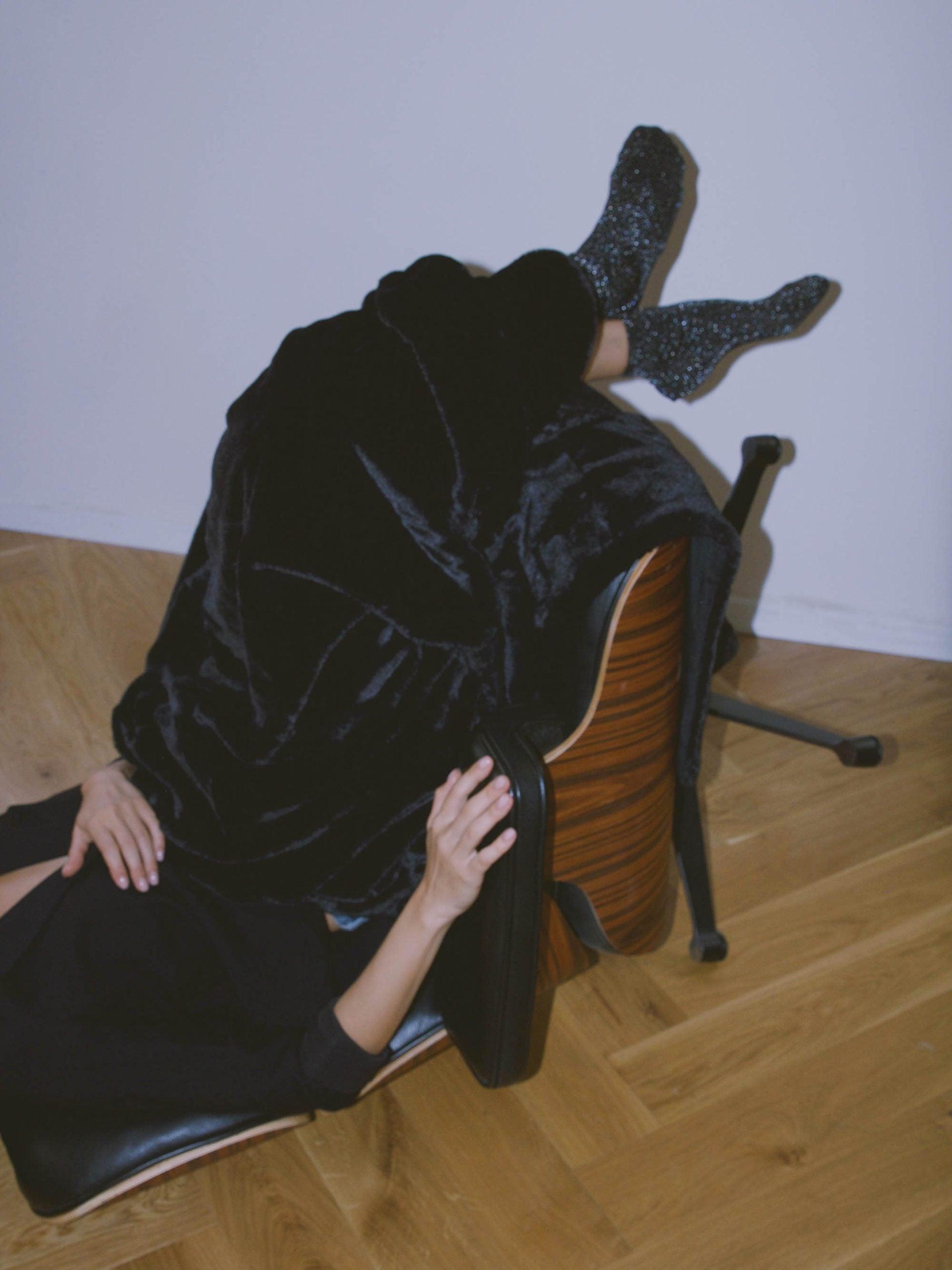 שמיכת חורף Softness - שחור