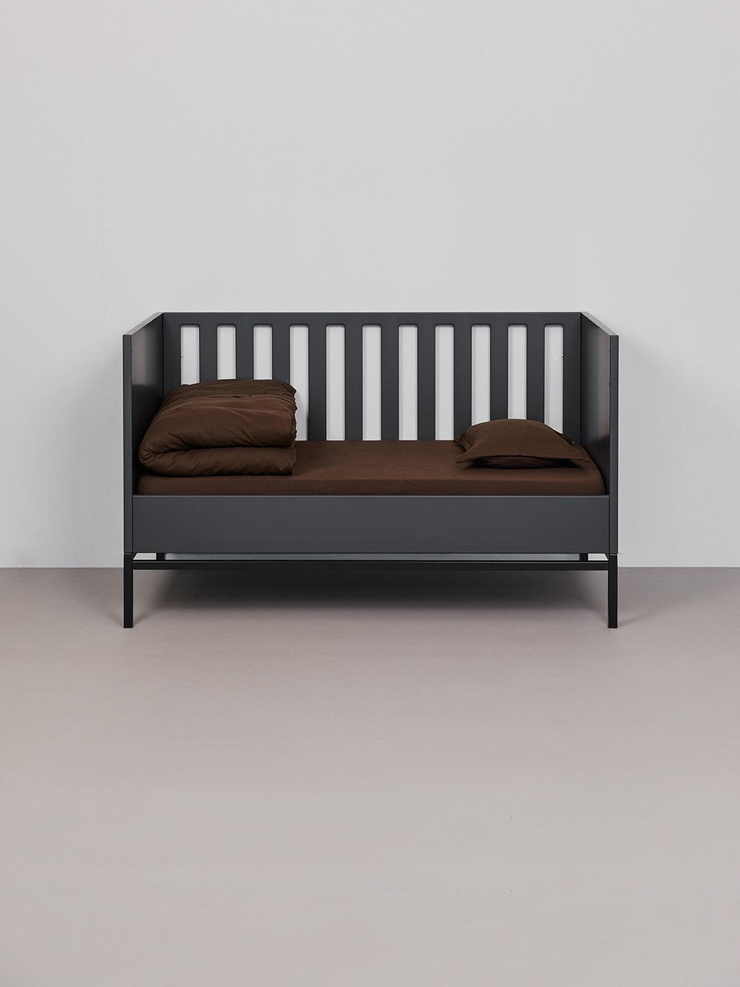 סדינים לתינוק ג׳רסי טריקו - חום