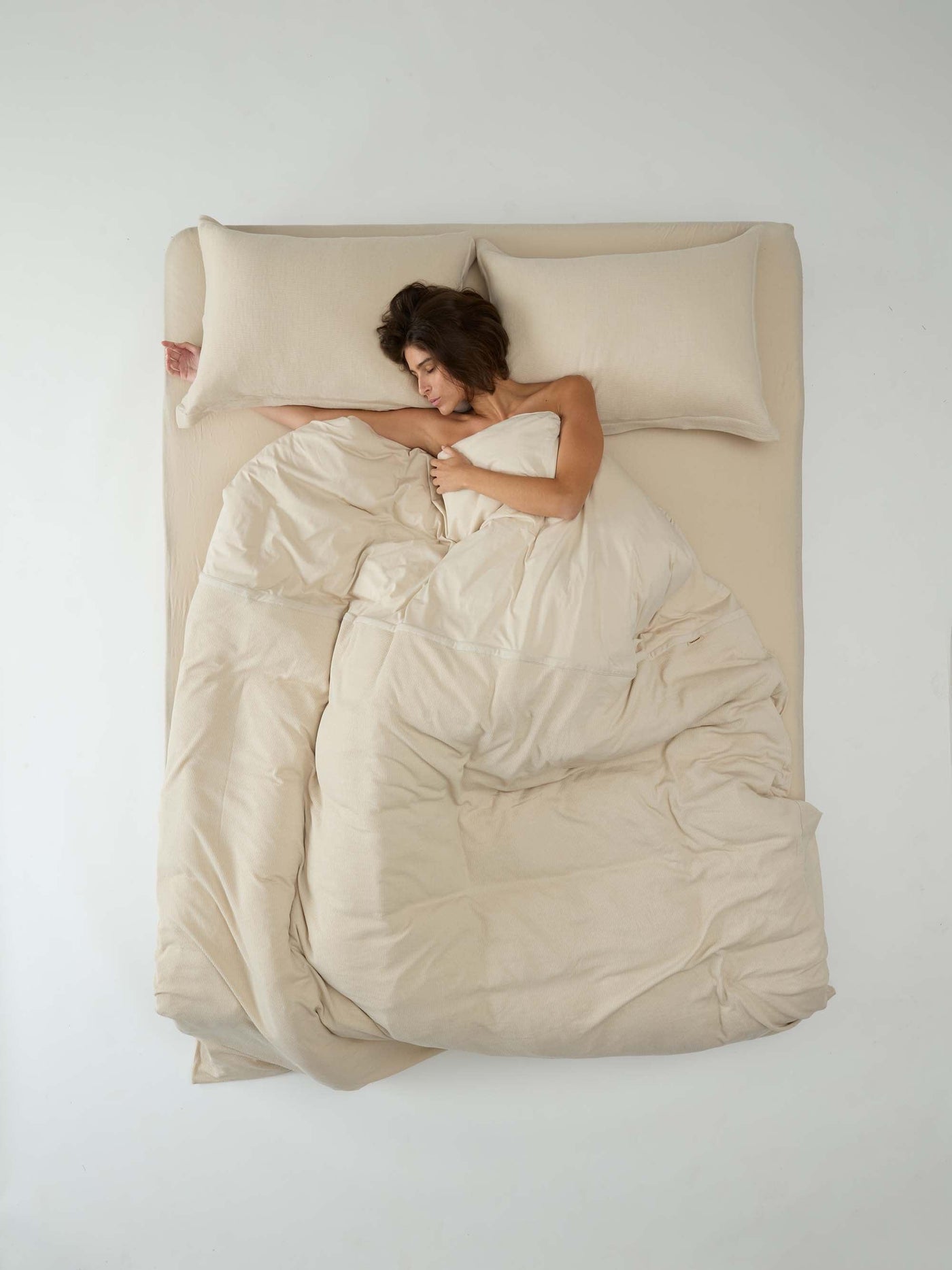 סט מצעים מלא ג׳רסי Jacquard