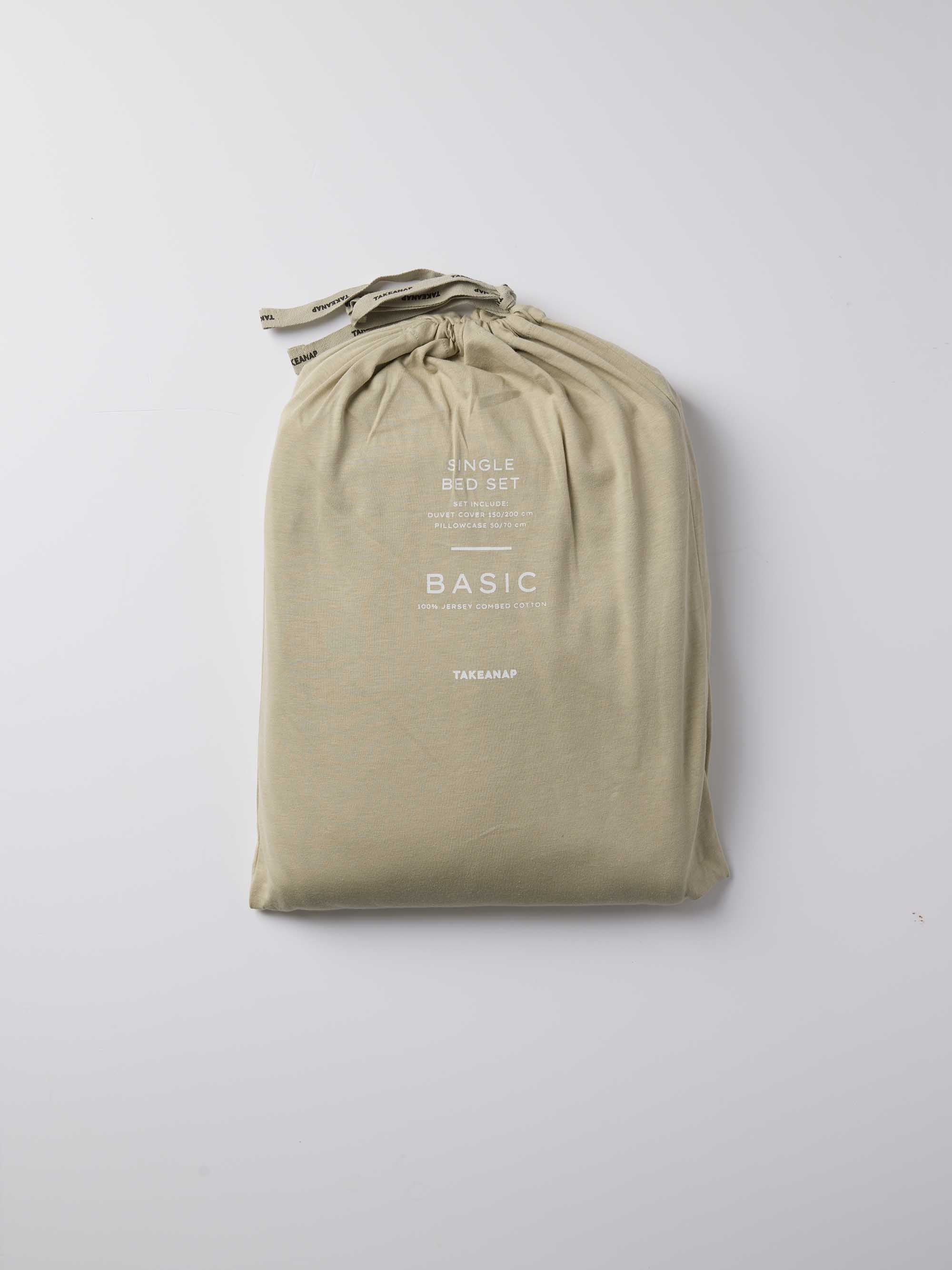 ציפה וציפיות טריקו Basic - פיסטוק