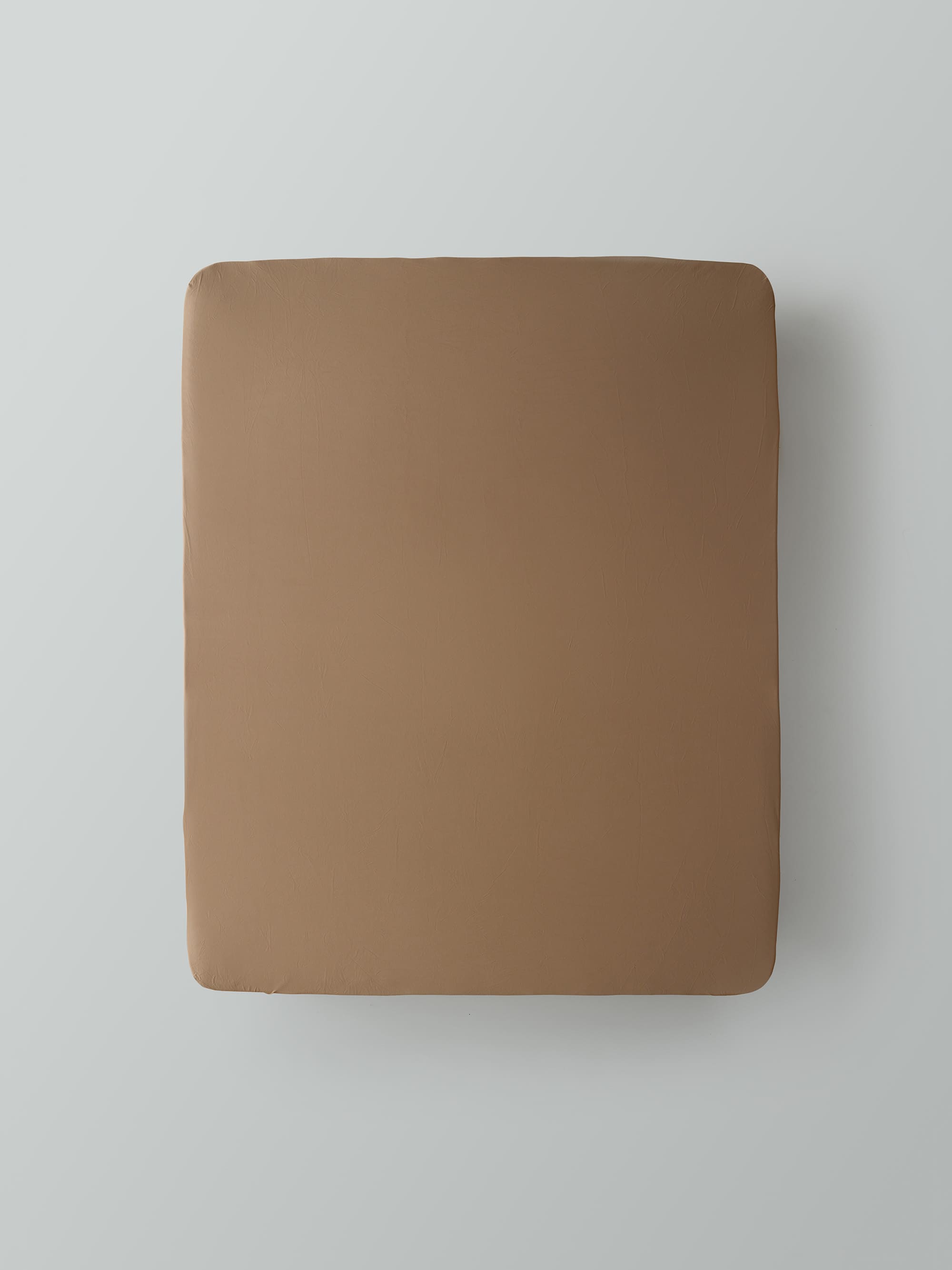 סדין ג'רסי - מוקה