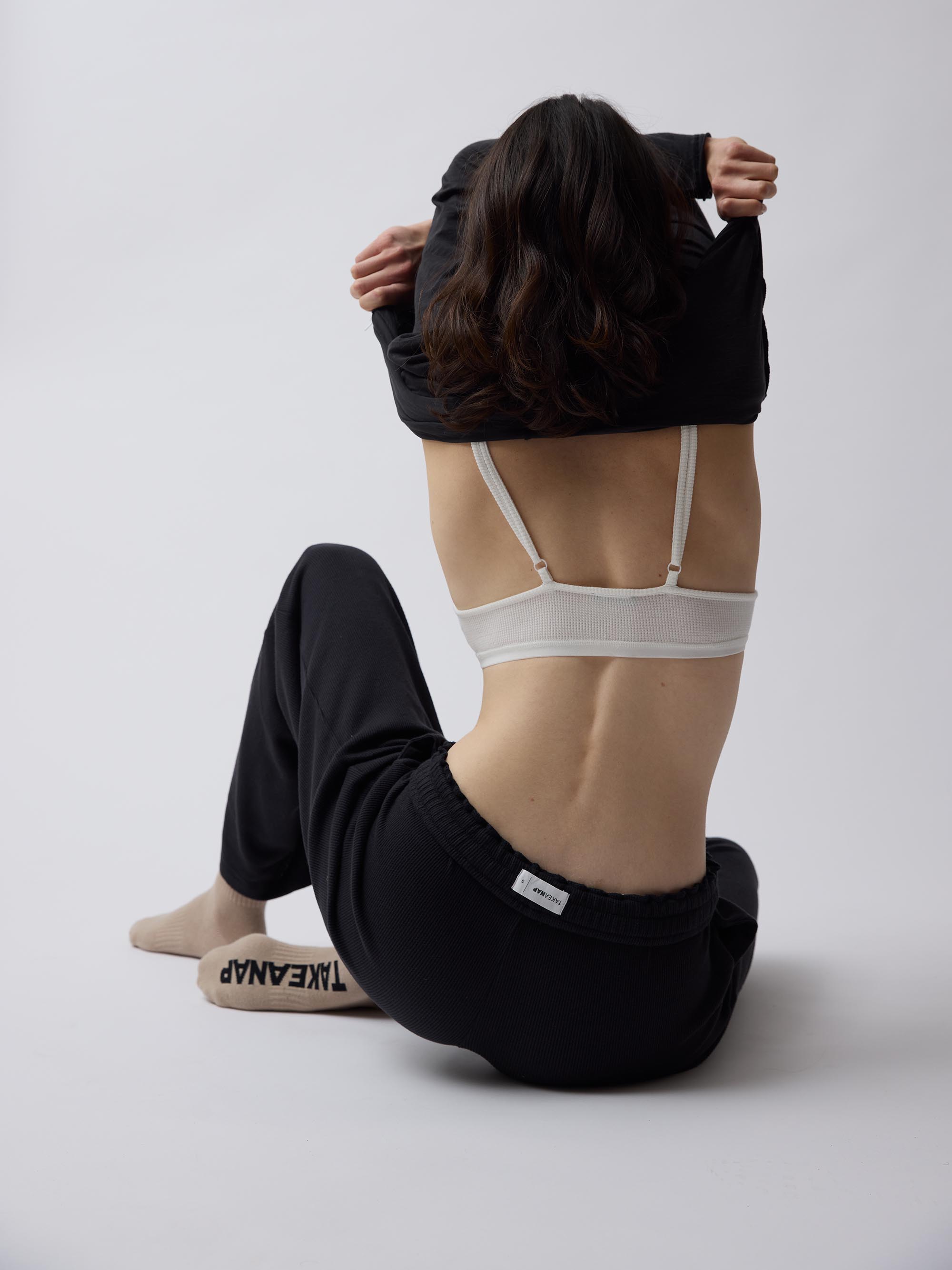 חולצת אופשולדר SLUB - פחם